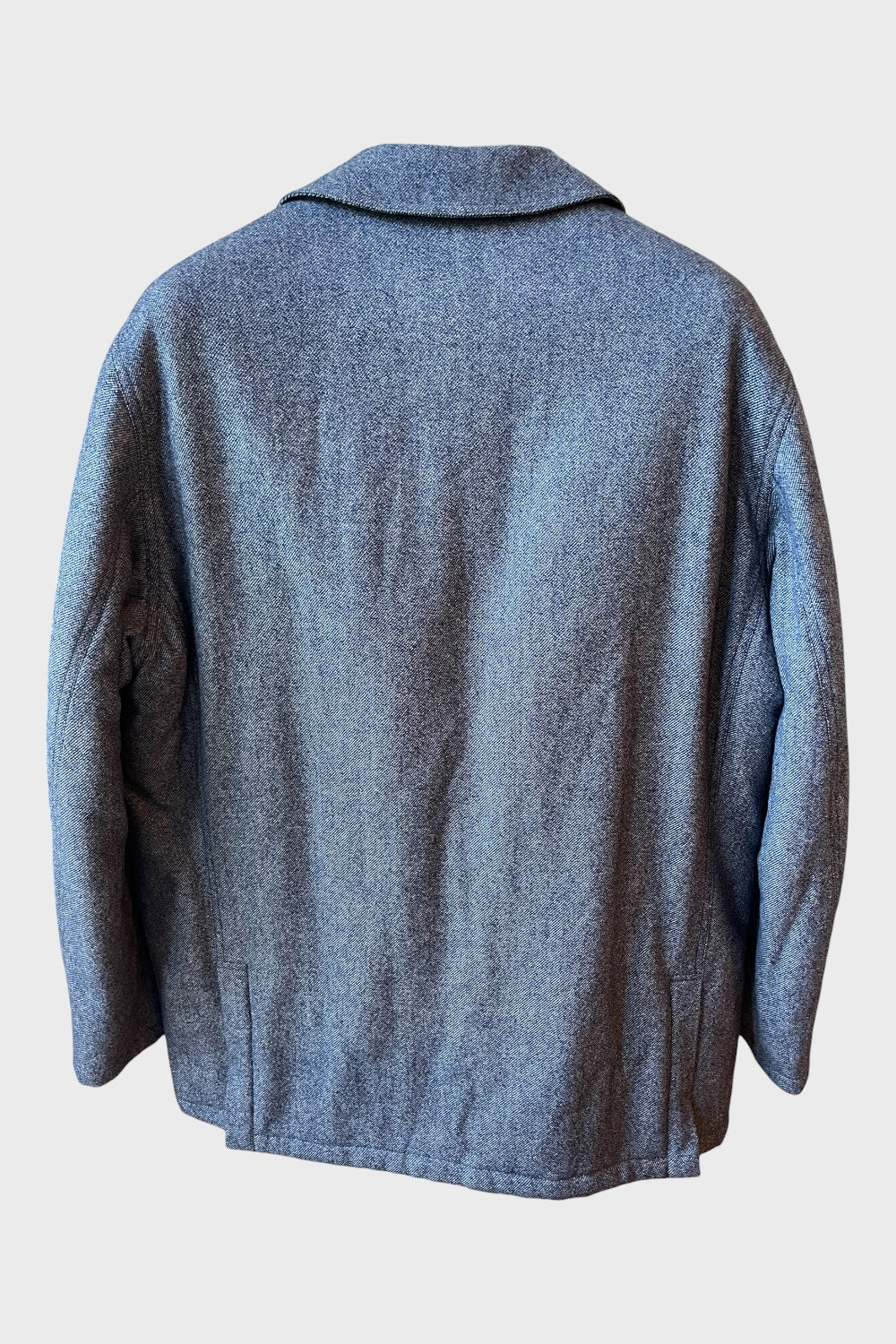 Cappotto Herno lana grigio-azzurro
