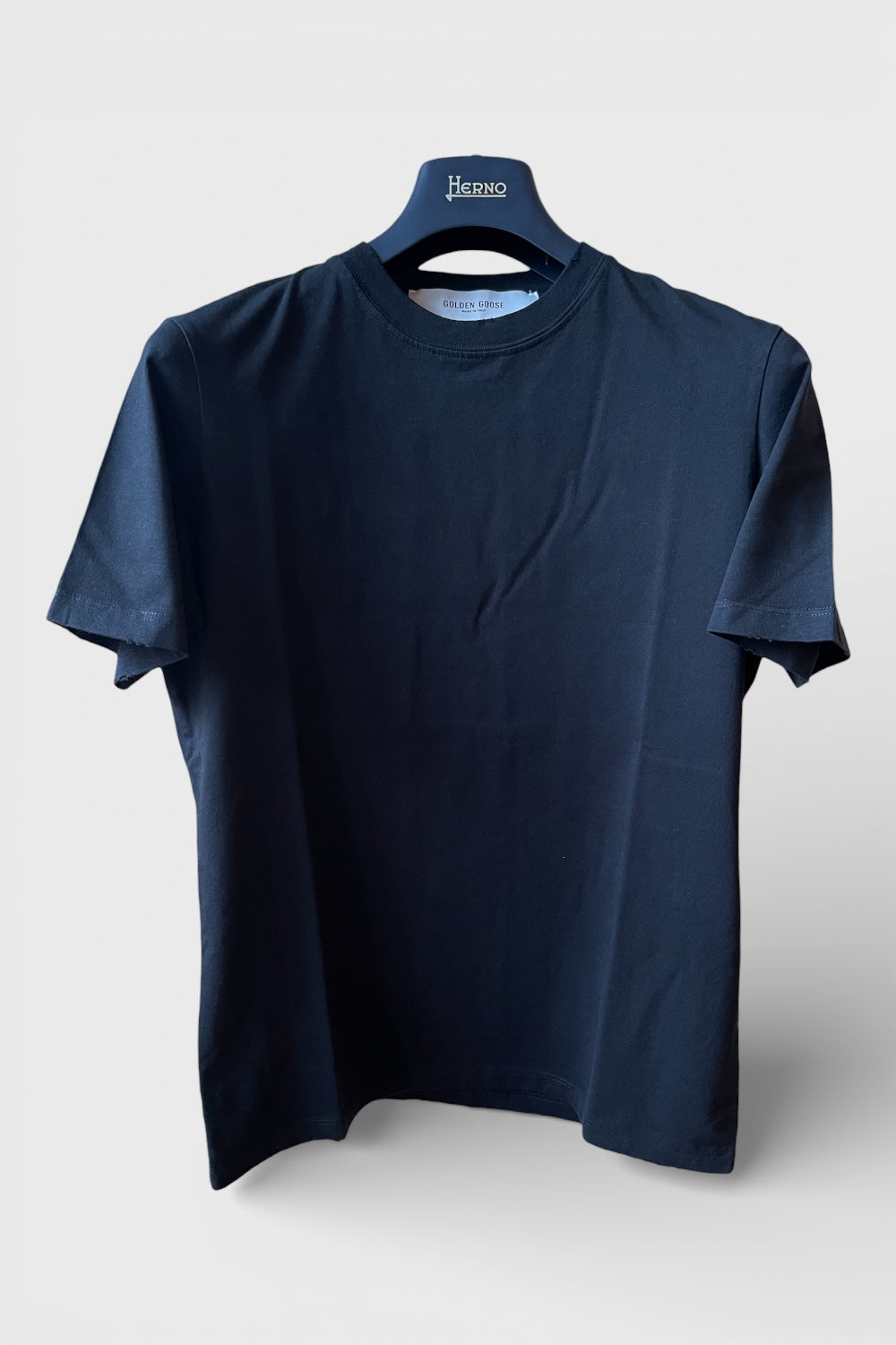 Maglia Golden Goose nera trattamento distressed