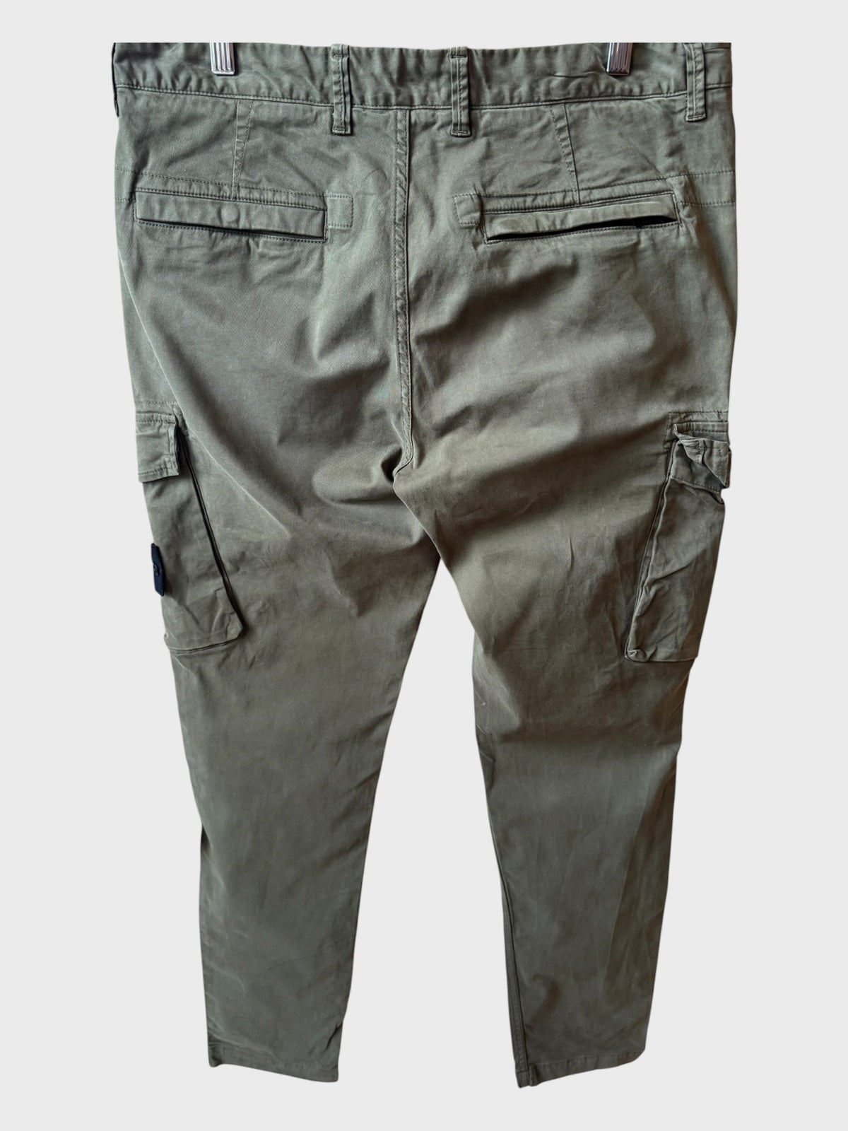 Pantaloni Stone Island cargo verdi