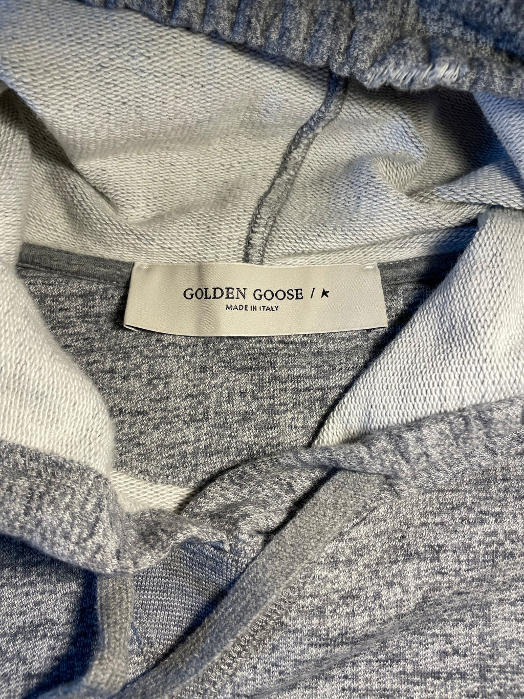 Felpa Golden Goose grigia "Journey of love"