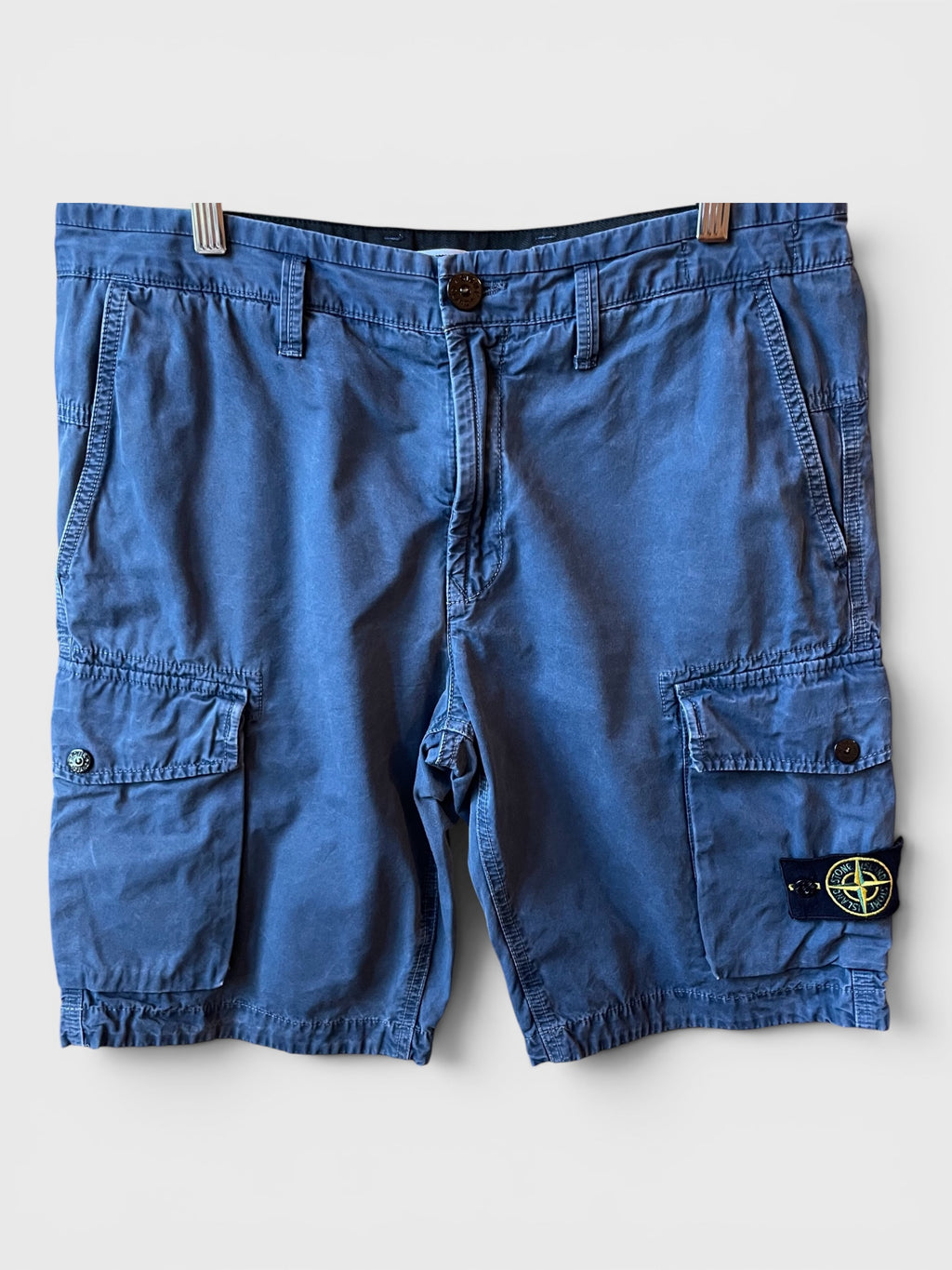 Pantaloncini Stone Island cargo blu