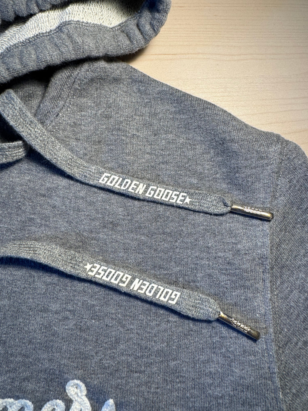 Felpa Golden Goose "Golden Dreamers University" grigia