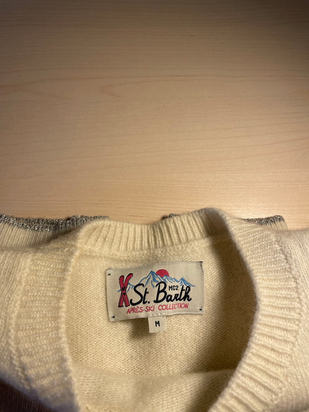 Maglione Saint Barth "All I need is snow"