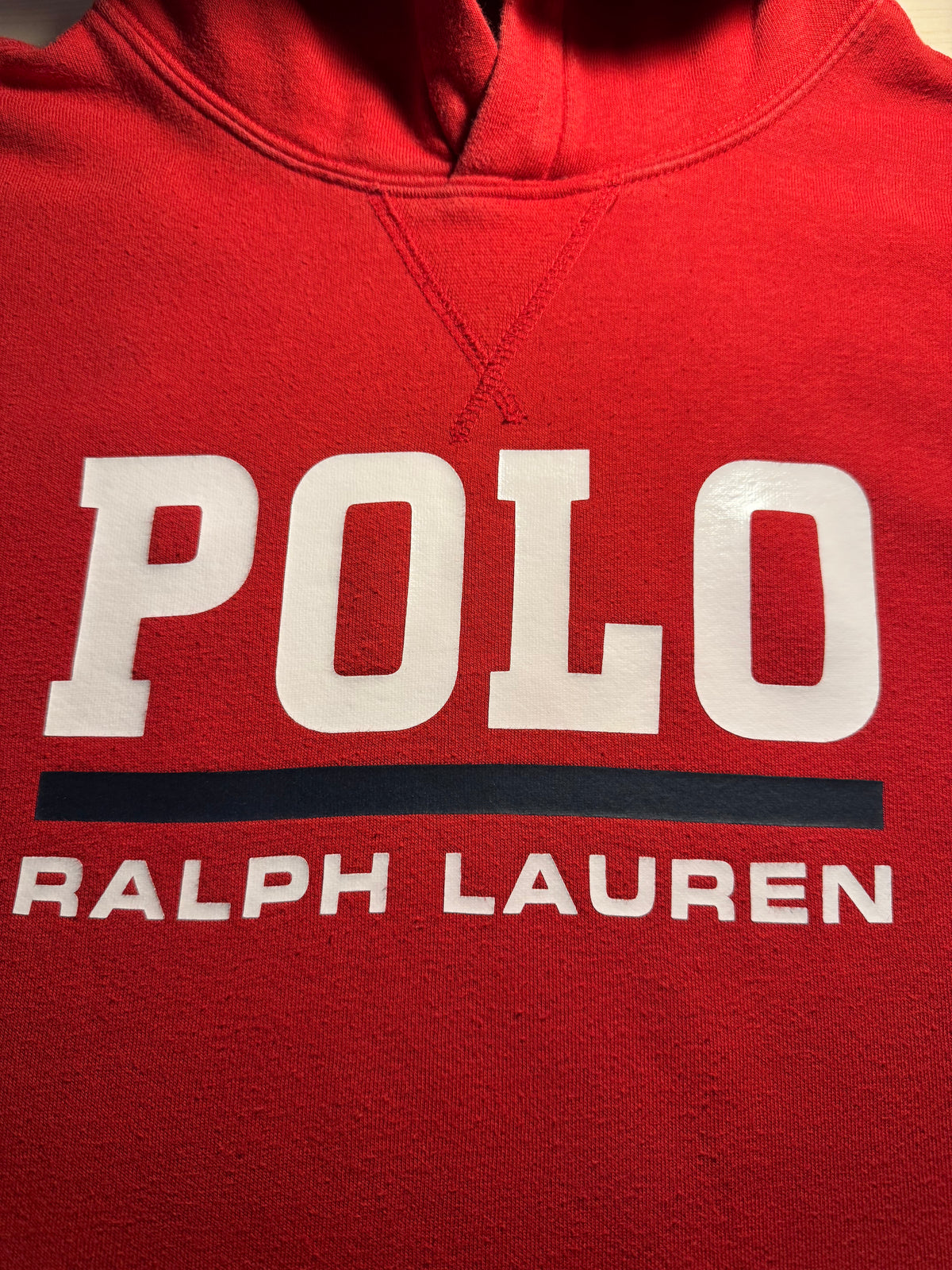 Felpa Polo Ralph Lauren American Flag rossa