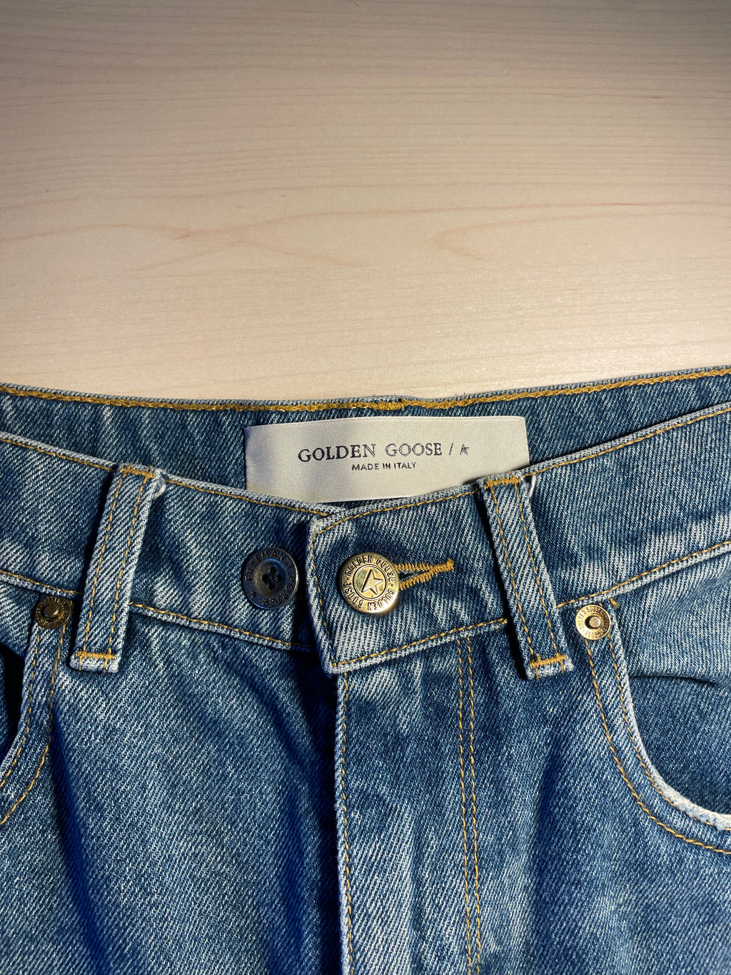 Jeans Golden Goose con patch