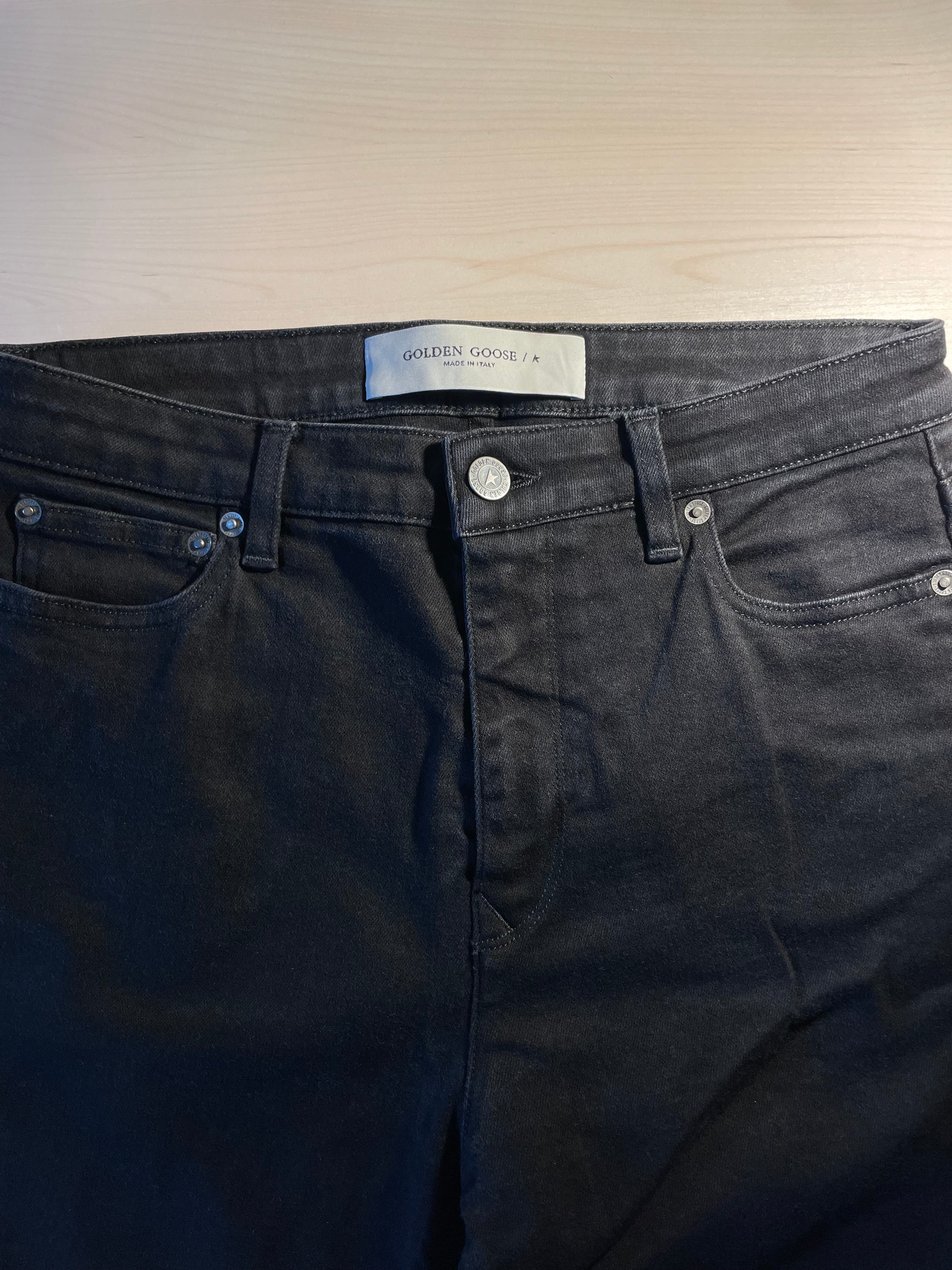 Jeans Golden Goose donna neri