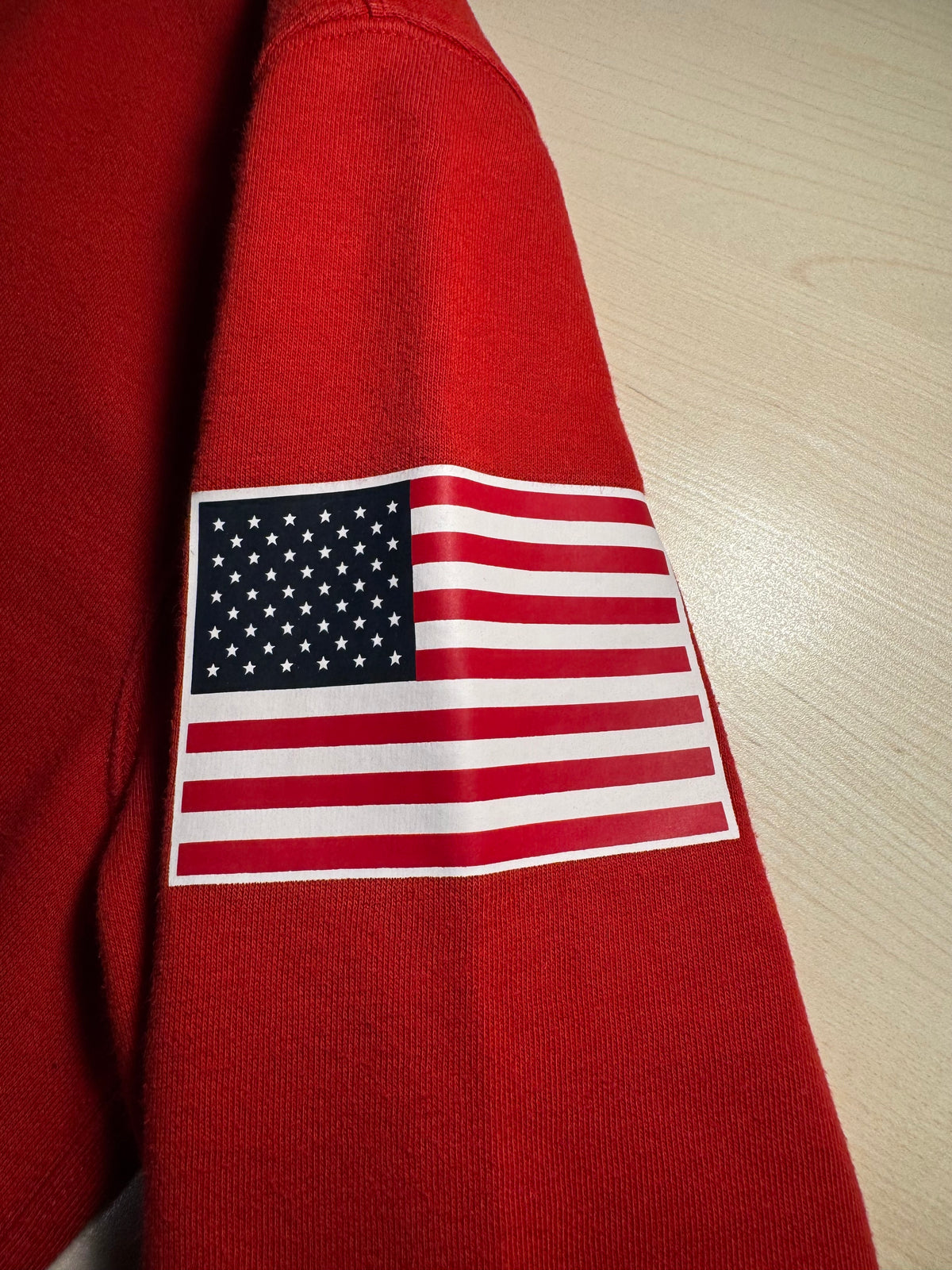 Felpa Polo Ralph Lauren American Flag rossa