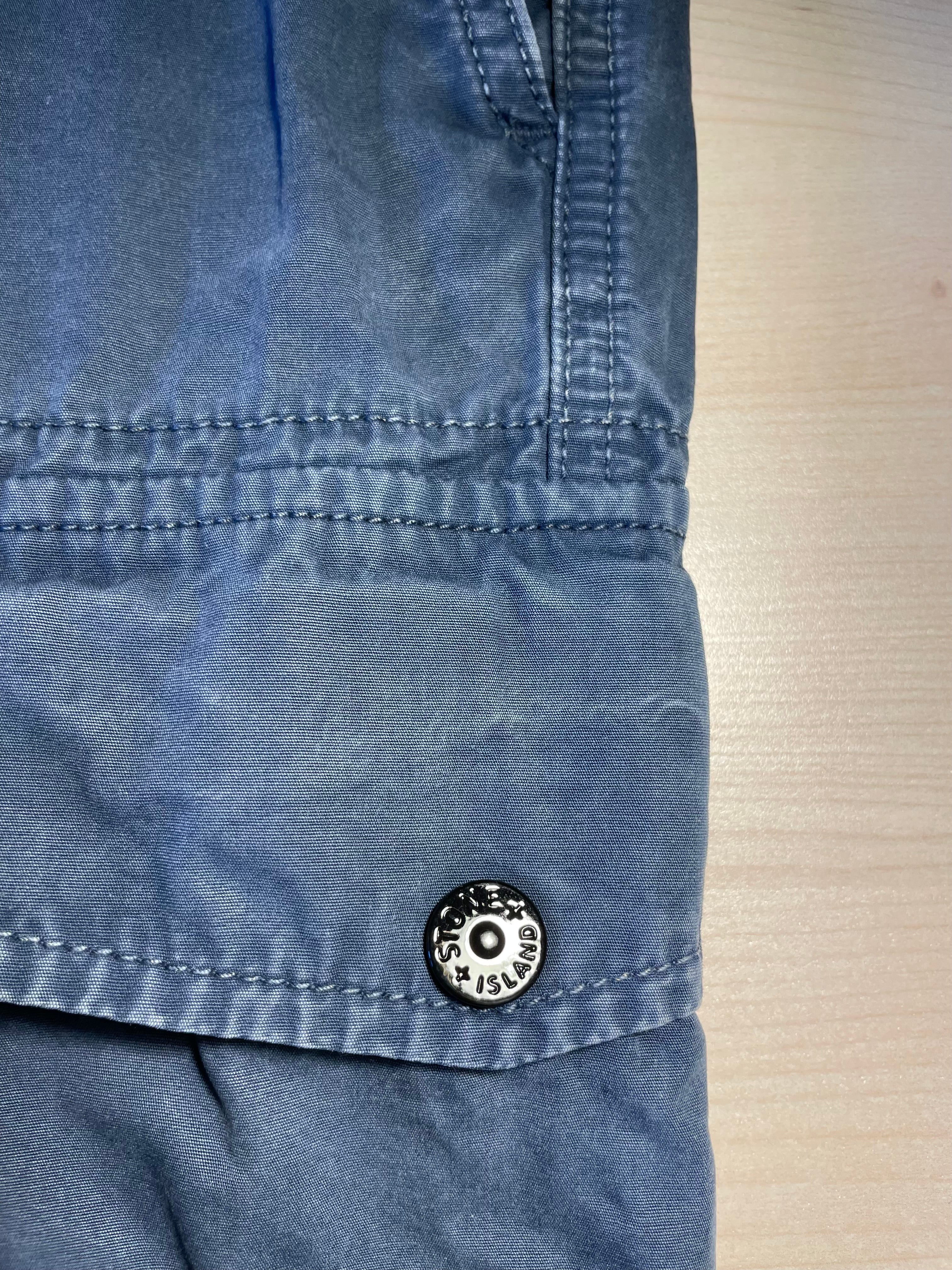 Pantaloncini Stone Island cargo blu