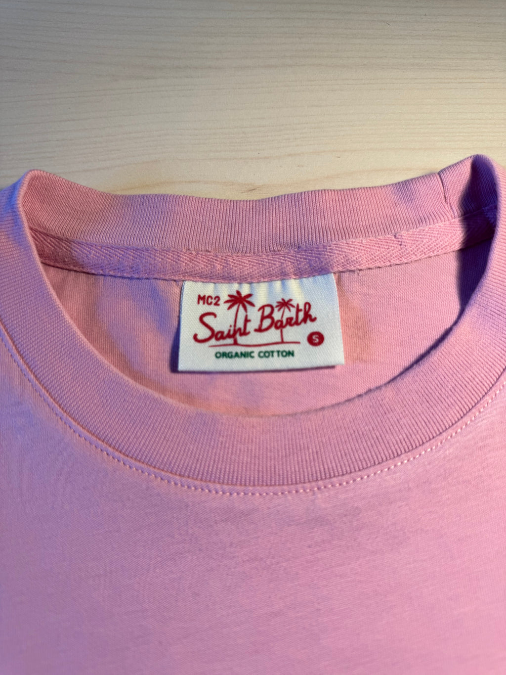 Maglia Saint Barth "Per Certi Versi Per altri Bevi” rosa