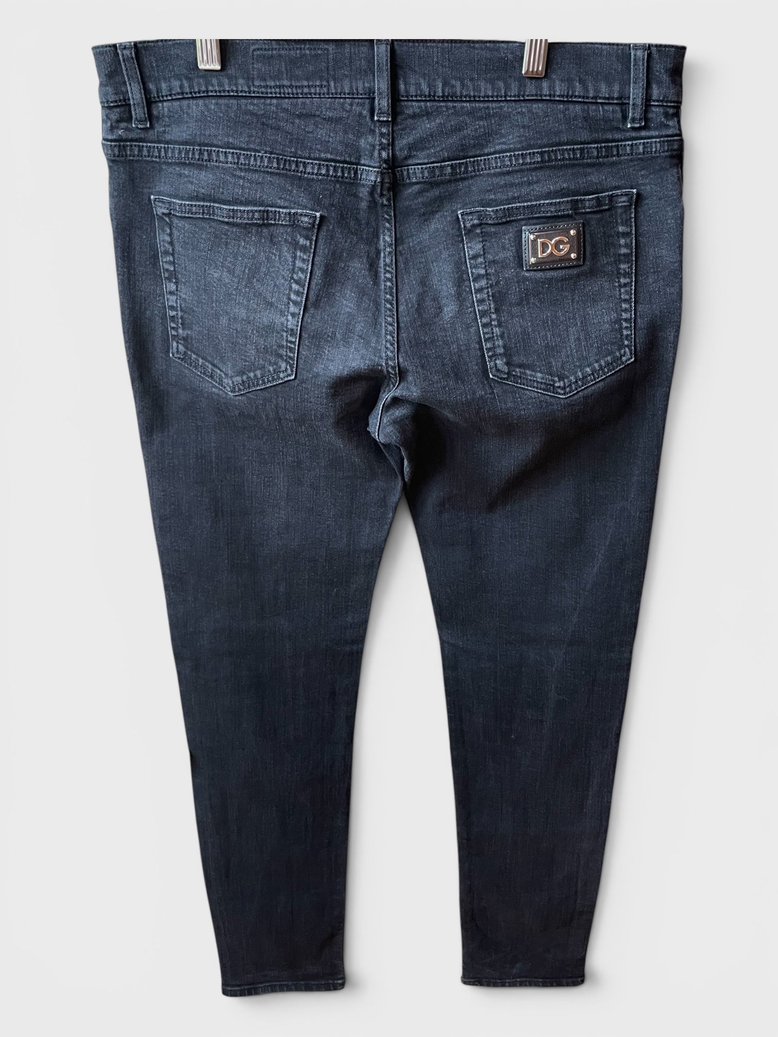 Jeans Dolce e Gabbana Denim Skinny neri