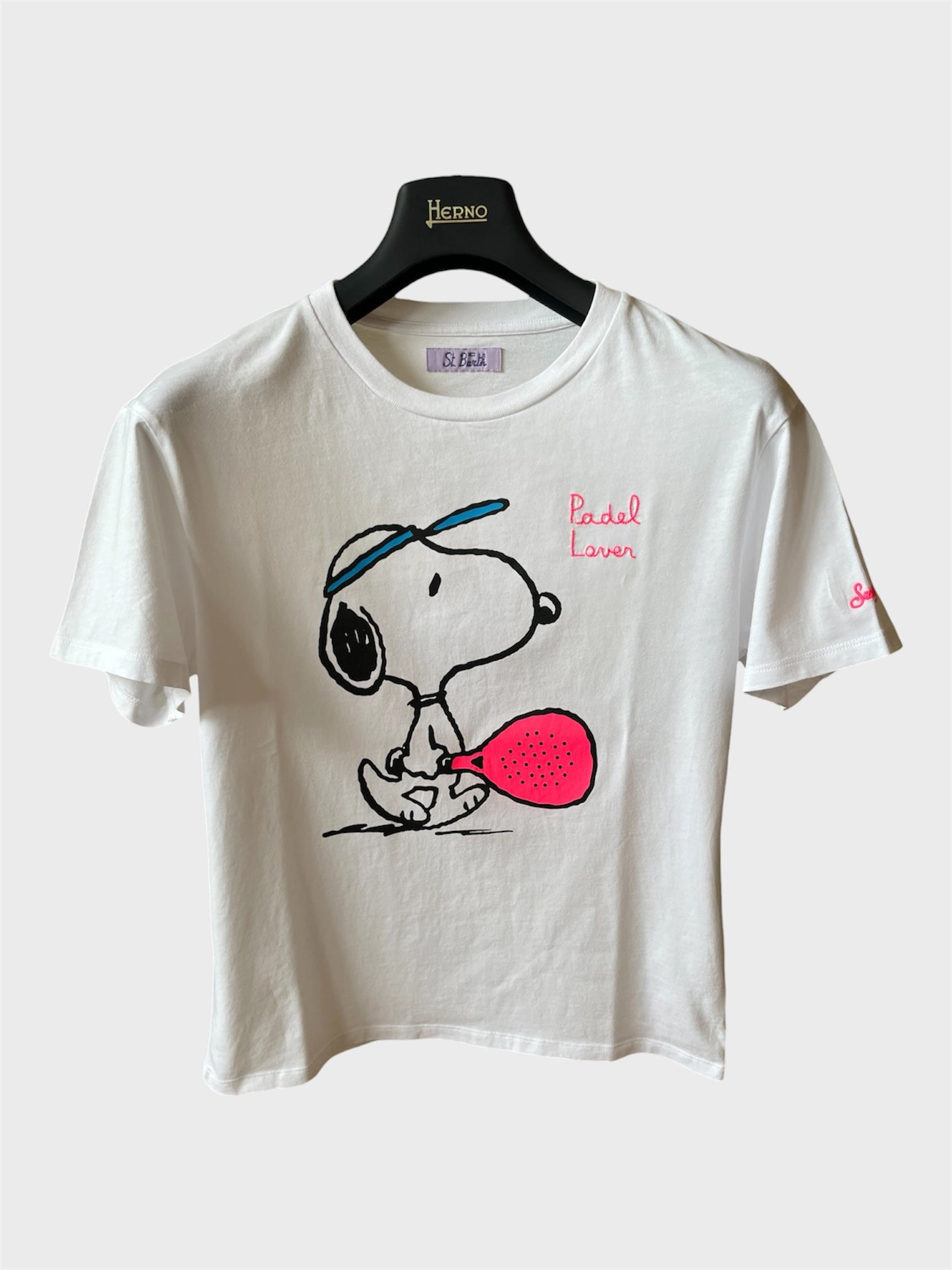 Maglia Saint Barth "Padel Lover" bianca tg S
