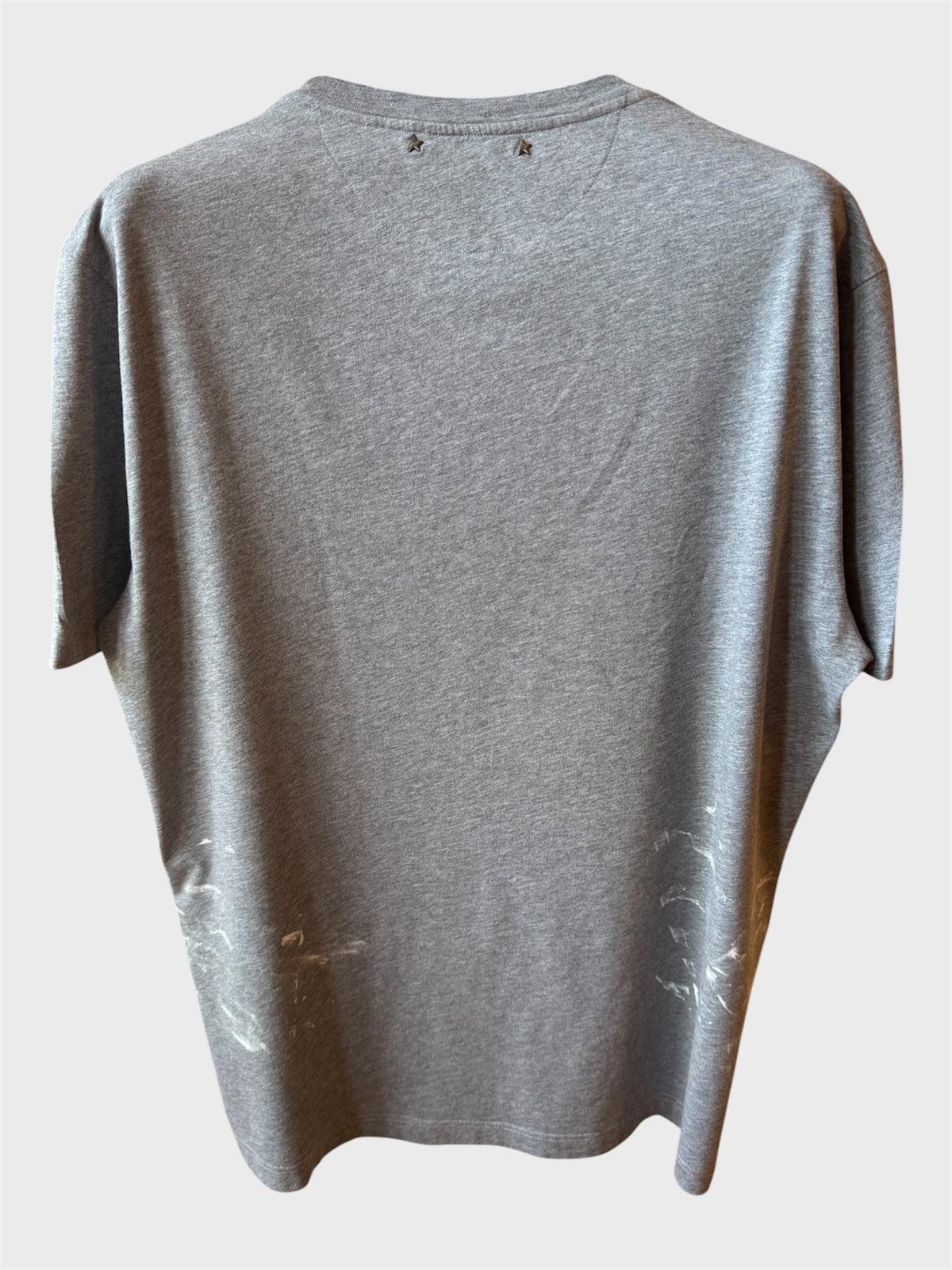 Maglia Golden Goose grigia scritta "Golden"
