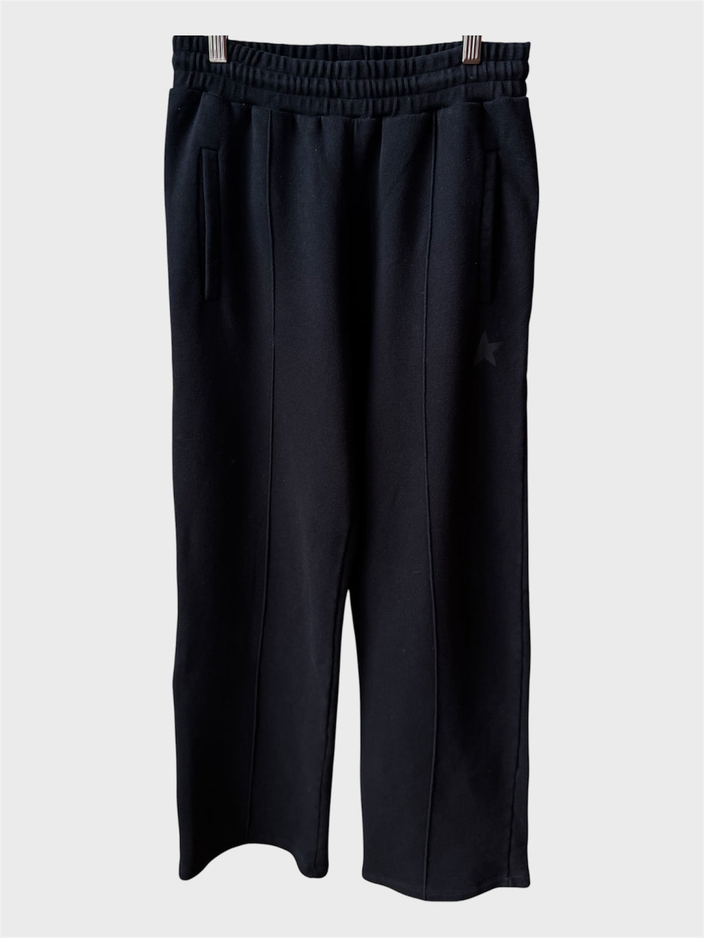Pantaloni Golden Goose Star neri stella nera