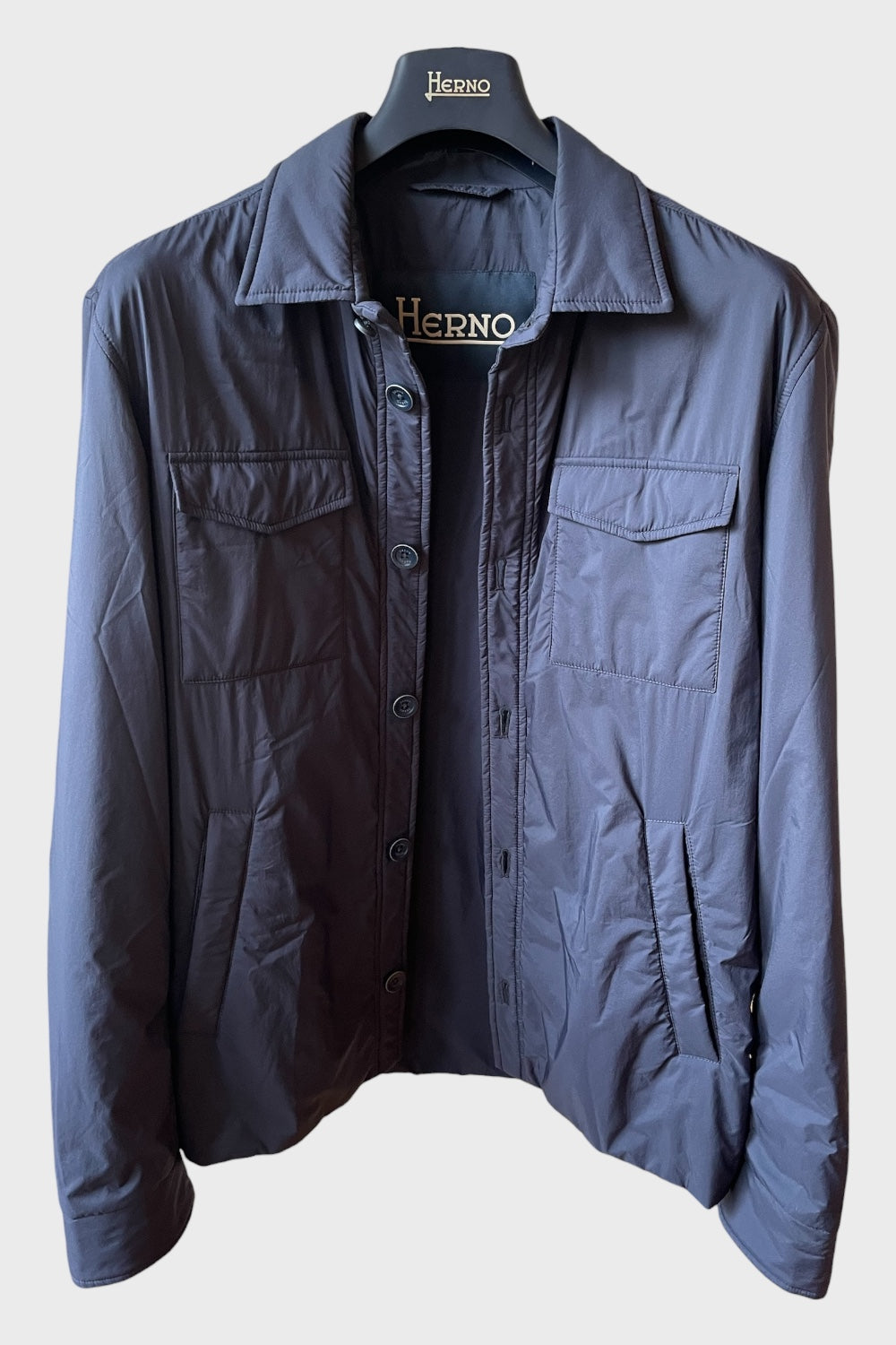 Giacca Herno biker blu 100 grammi