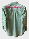 Camicia Saint Barth righe “Madame À La Plage”