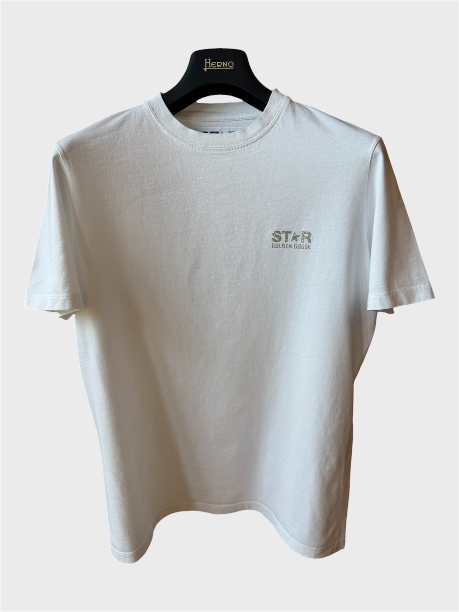 Maglia Golden Goose Star stella argento retro tg S