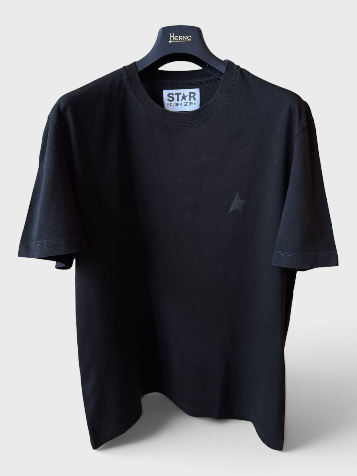 Maglia Golden Goose Star nera stella nera