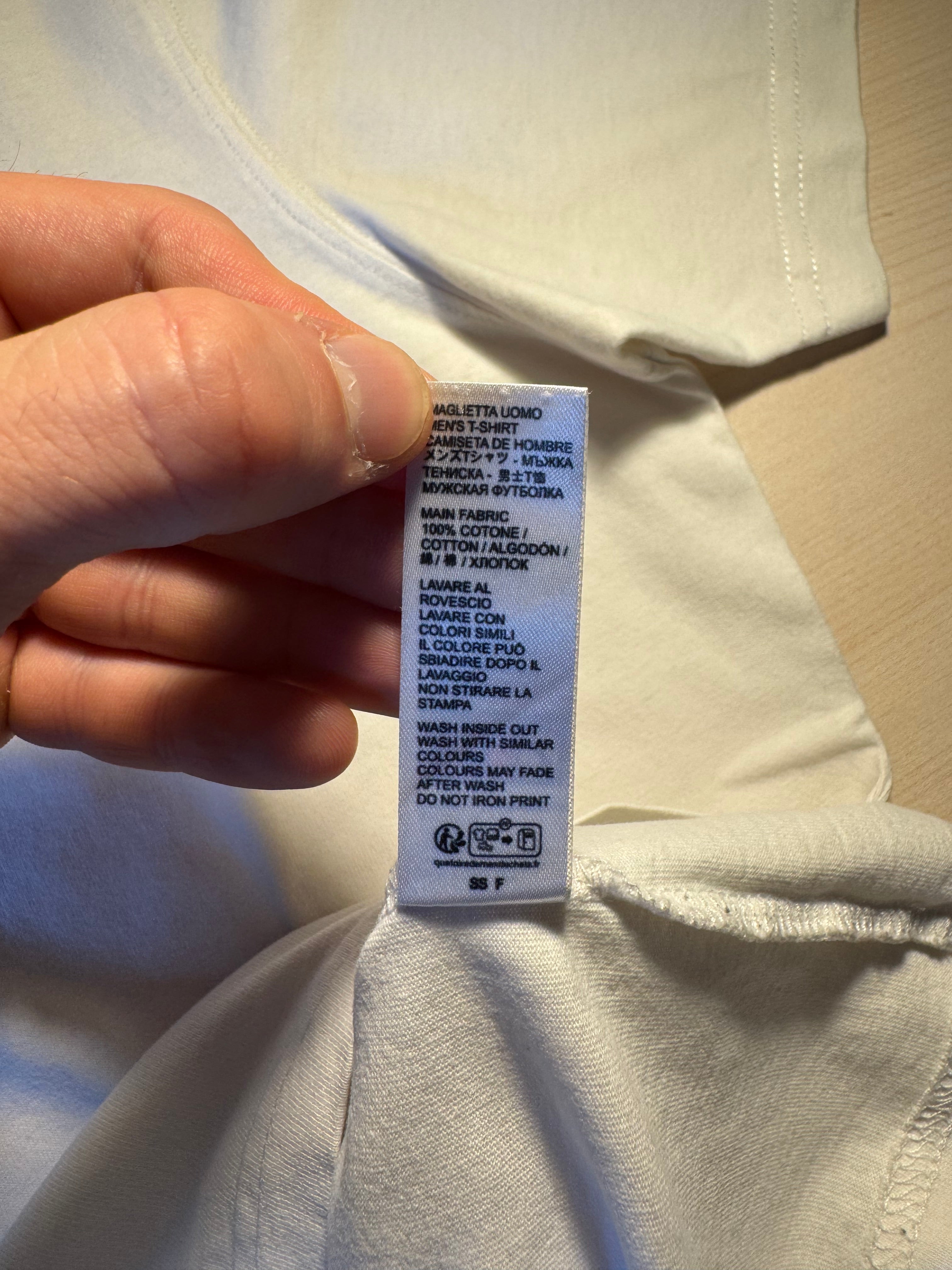 Maglia Saint Barth ricamo "St. Barth" bianca