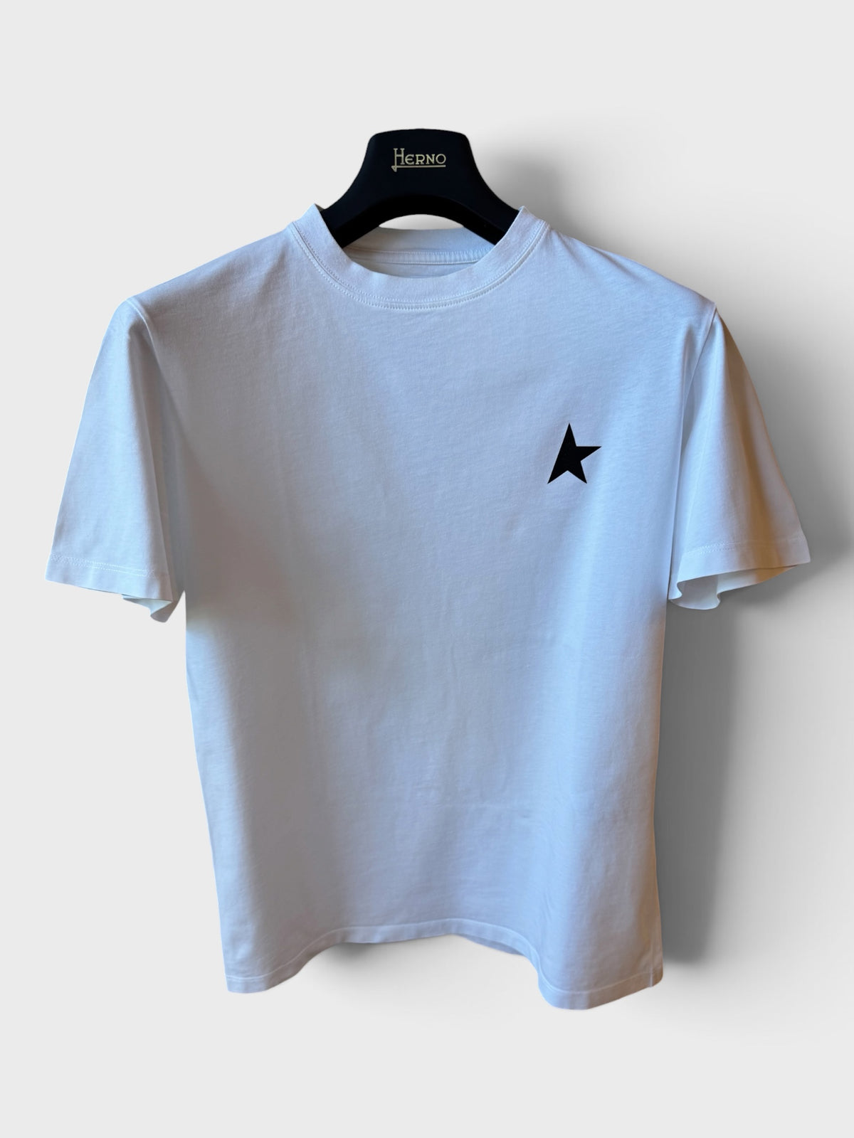 Maglia Golden Goose Star bianca stella nera