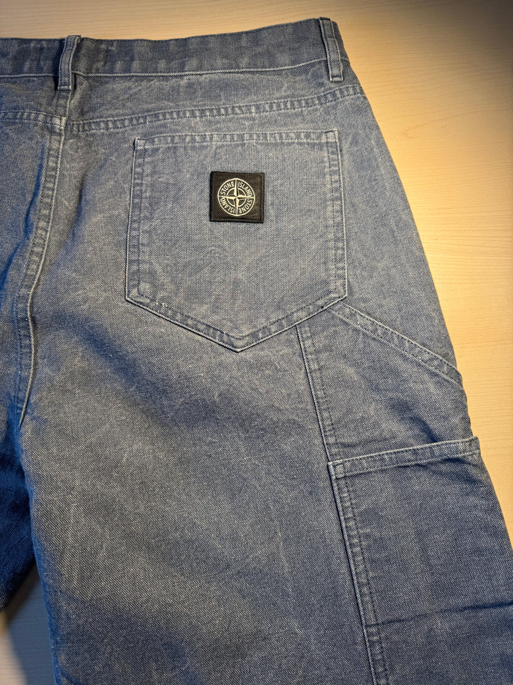 Jeans Stone Island Patch retro
