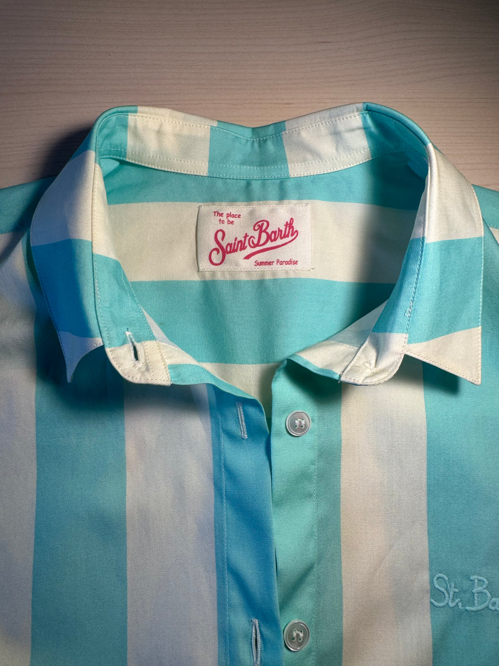 Camicia Saint Barth Brigitte righe