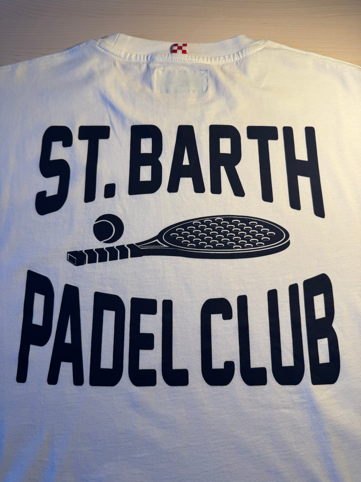 Maglia Saint Barth "St. Barth Padel Club" bianca