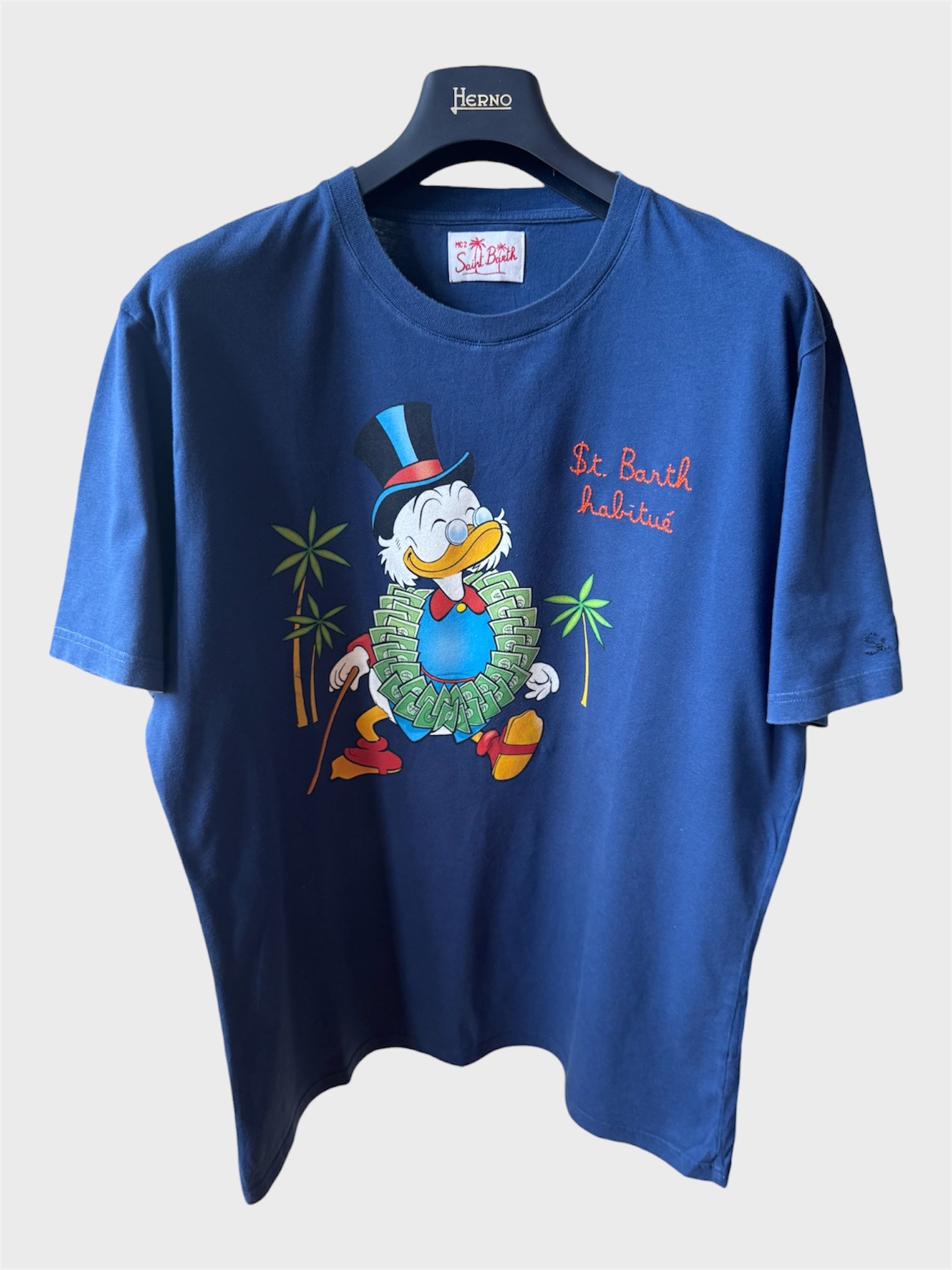 Maglia Saint Barth "$t. Barth Habitué" blu