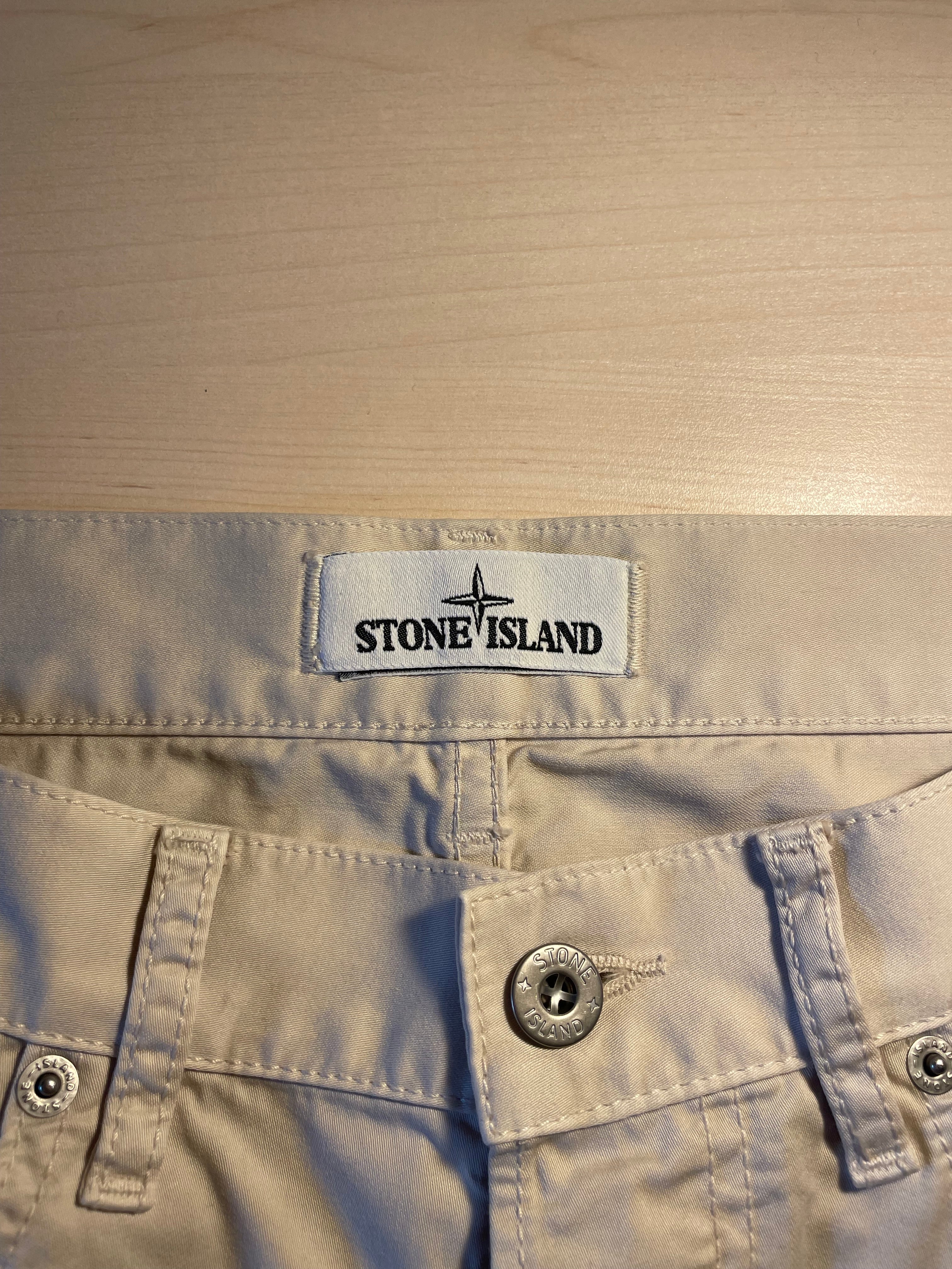 Pantaloni Stone Island L34, Type SL XX15 crema