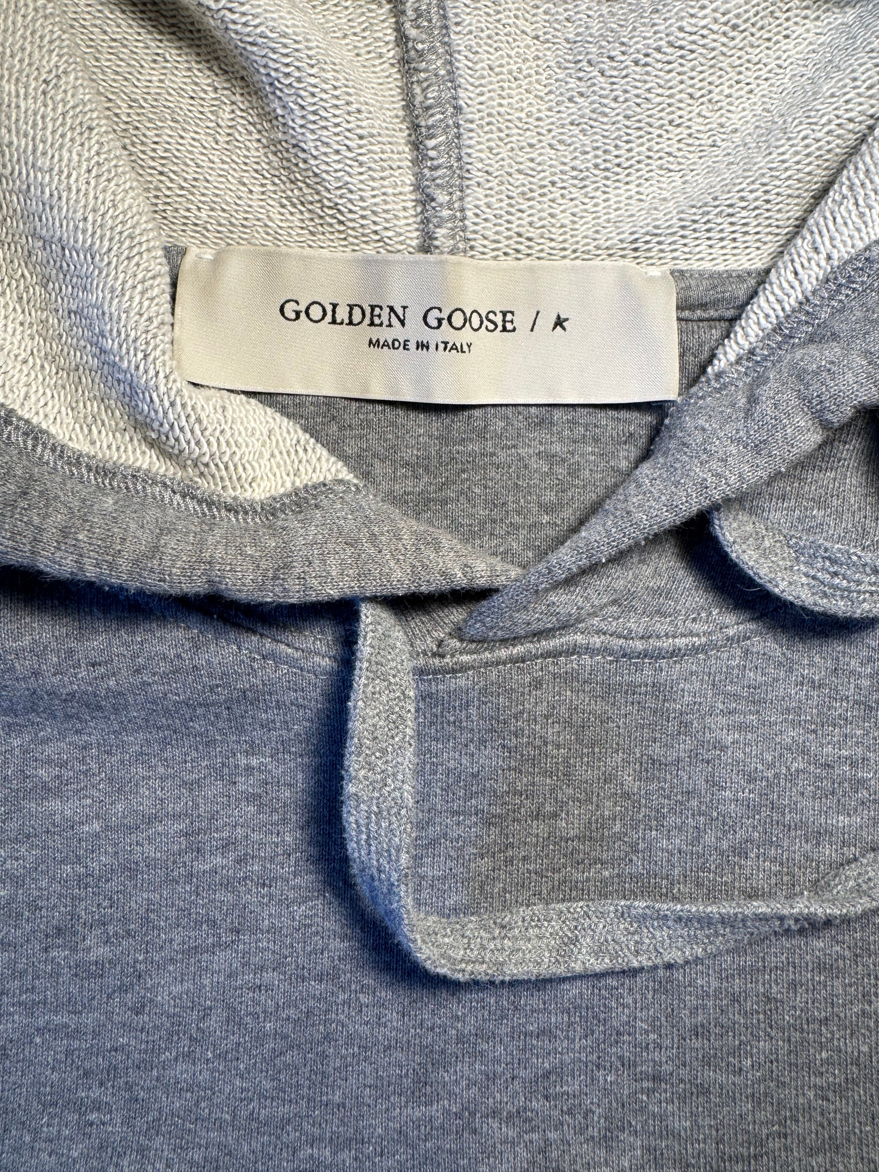 Felpa Golden Goose "Golden Dreamers University" grigia
