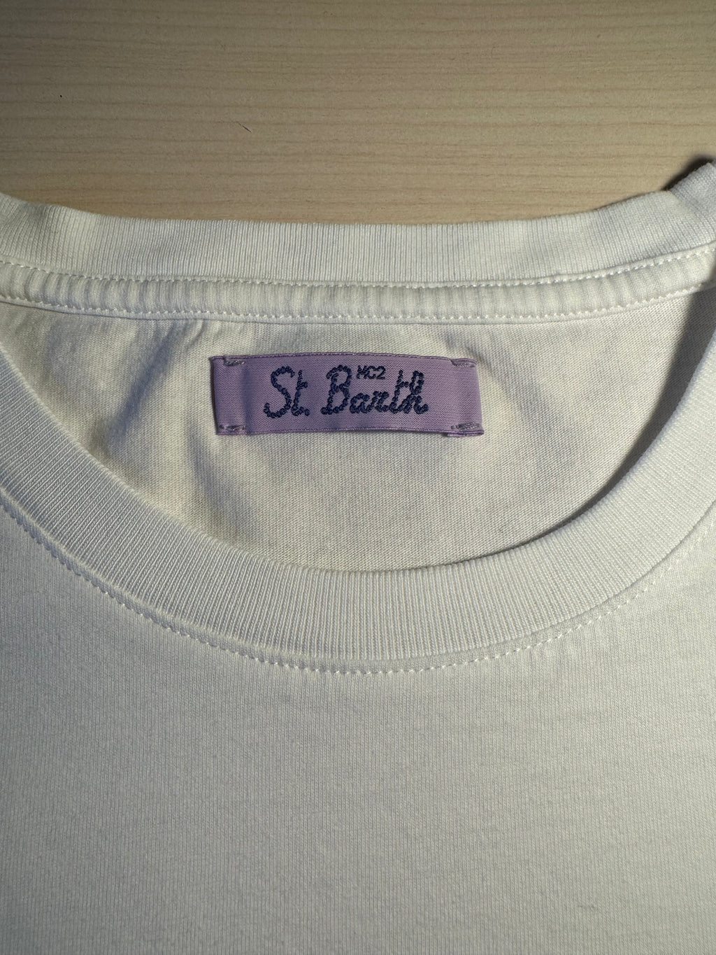 Maglia Saint Barth "Radical Chic Pentita” bianca