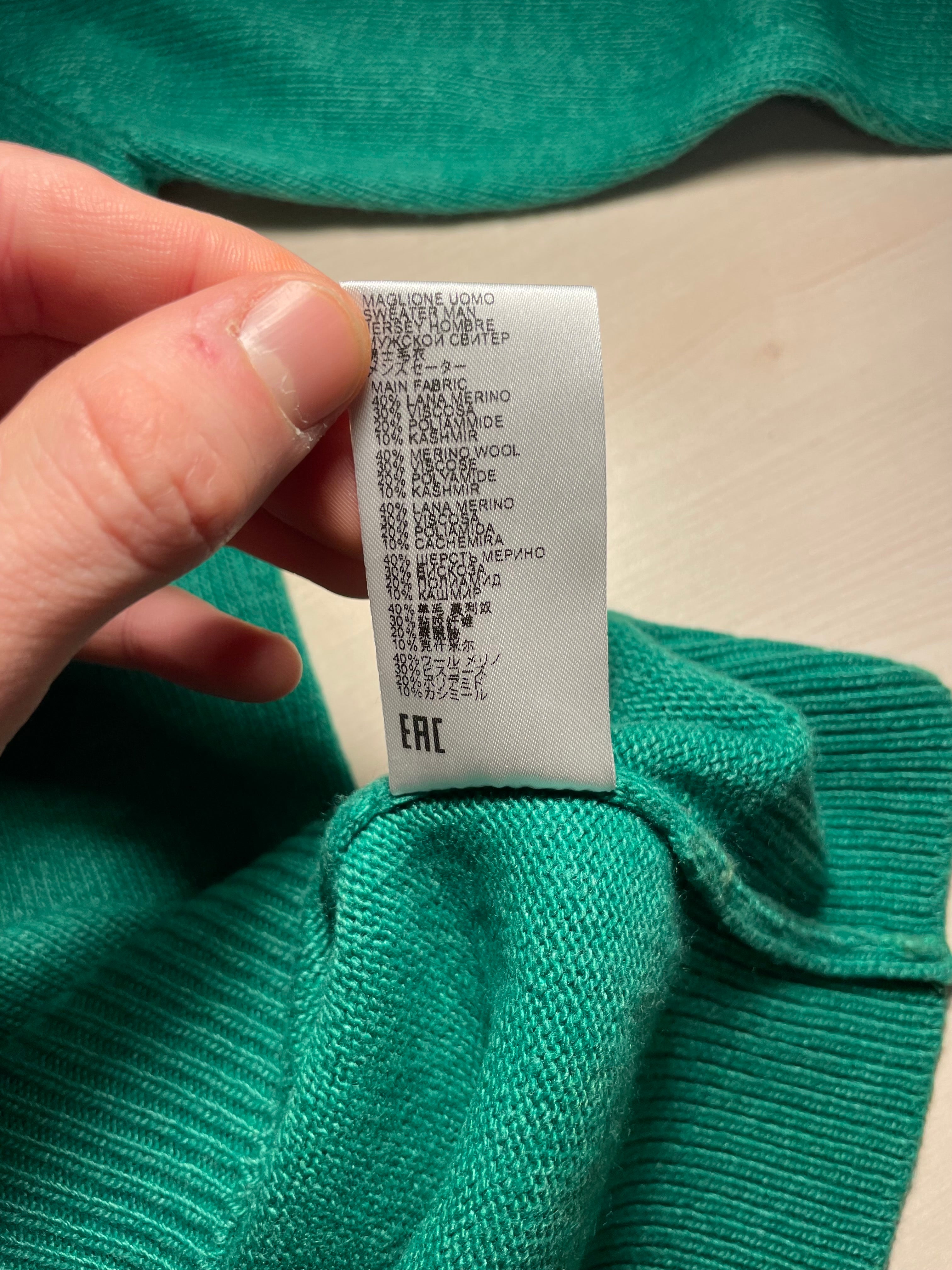 Maglione Saint Barth "Infedele" verde