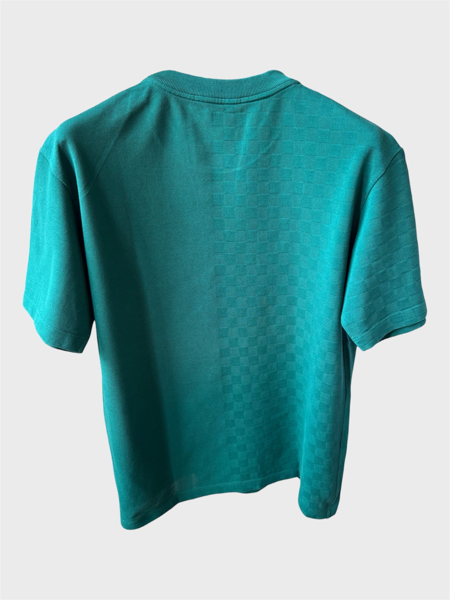 Maglia Louis Vuitton verde con taschino Damier