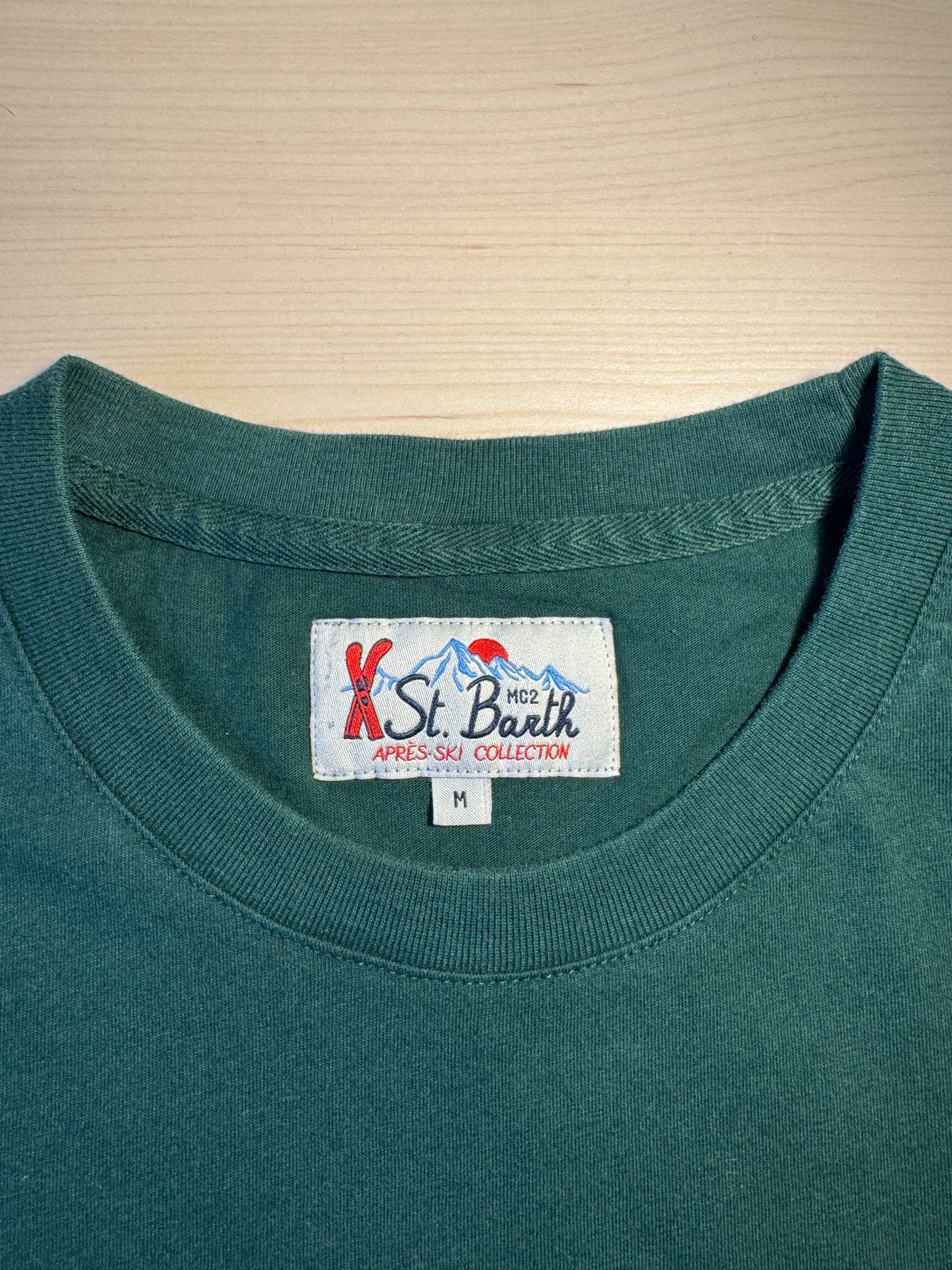 Maglia Saint Barth "Tequila Is Cool” verde