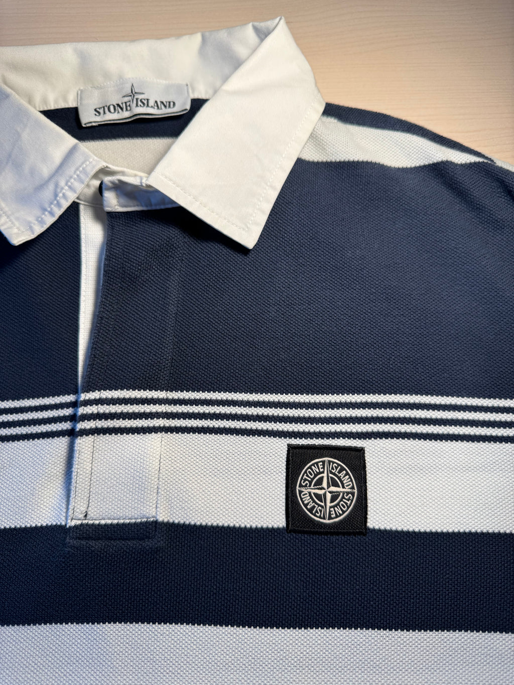 Polo Stone Island a righe