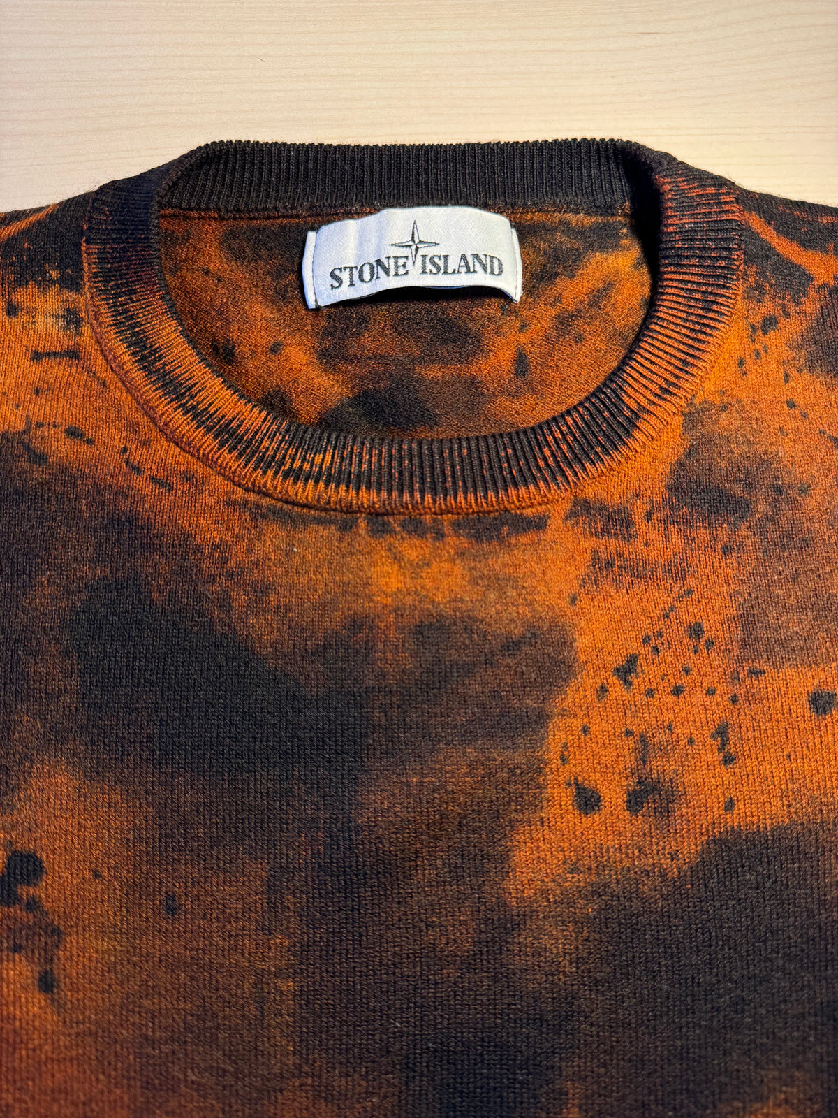 Felpa Stone Island Hand Painted Tortoise Camo
