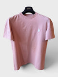 Maglia Golden Goose Star rosa stella bianca