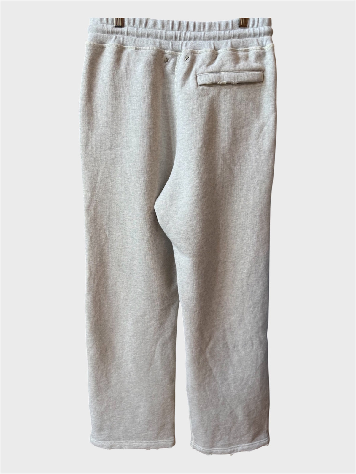 Pantaloni Golden Goose Star jogging grigi con stella