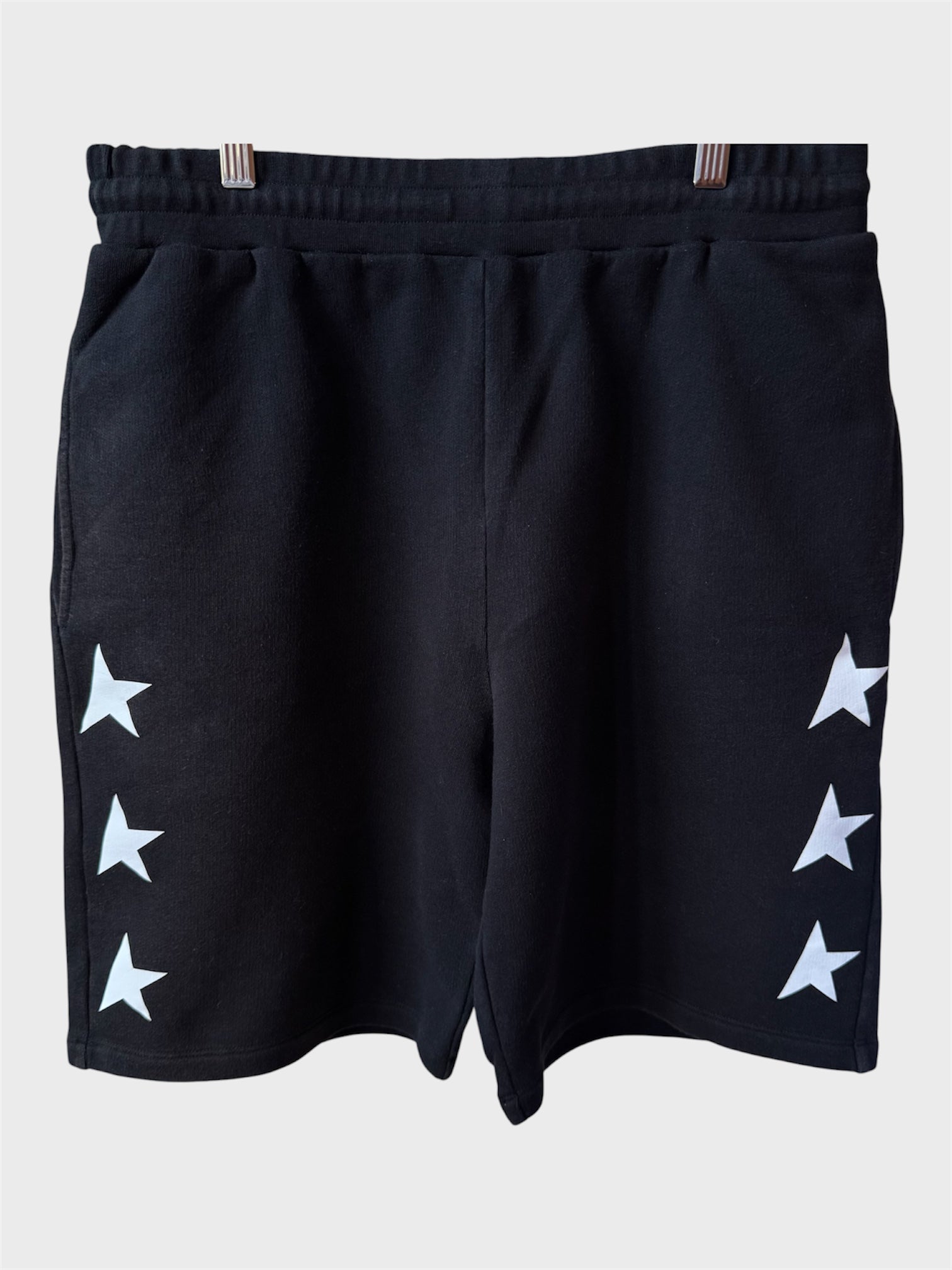 Pantaloncini Golden Goose neri stelle bianche