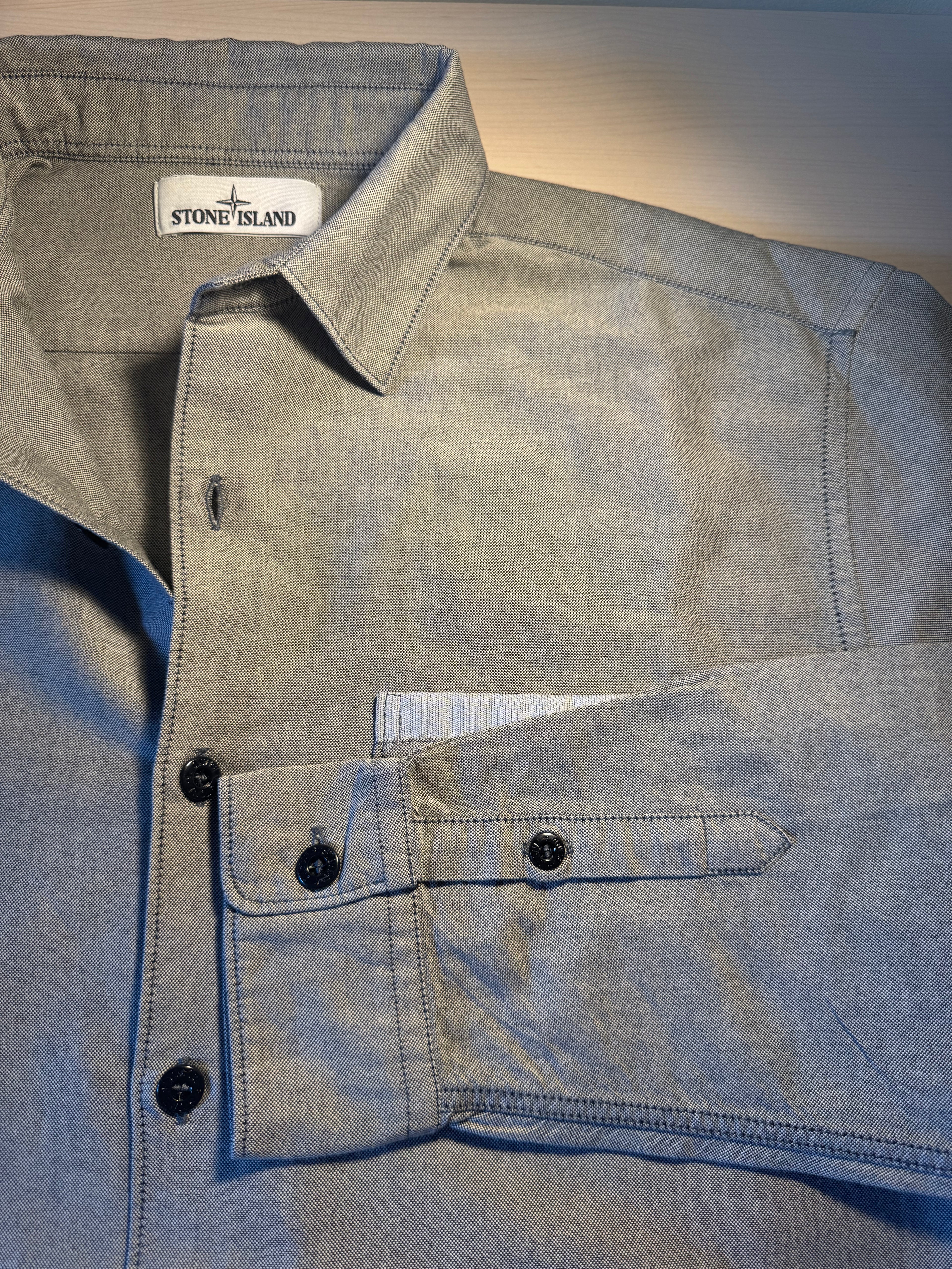 Camicia Stone Island grigia
