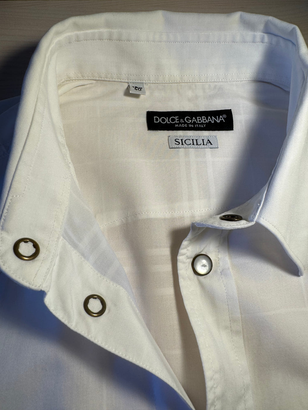 Camicia bianca Dolce & Gabbana “Sicilia”