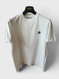 Maglia Golden Goose Star bianca stella verde