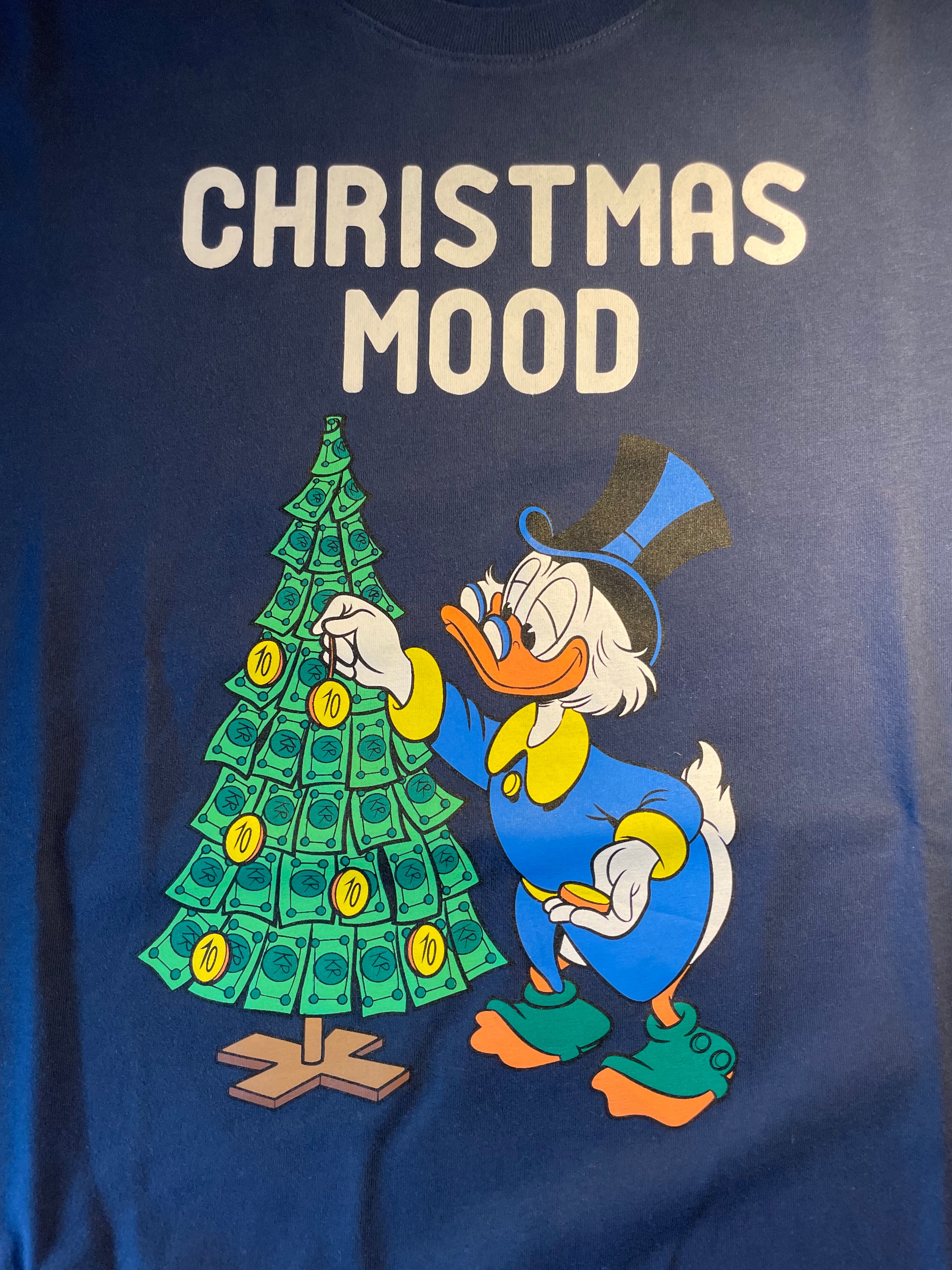 Maglia Saint Barth "Christmas Mood" X Disney blu