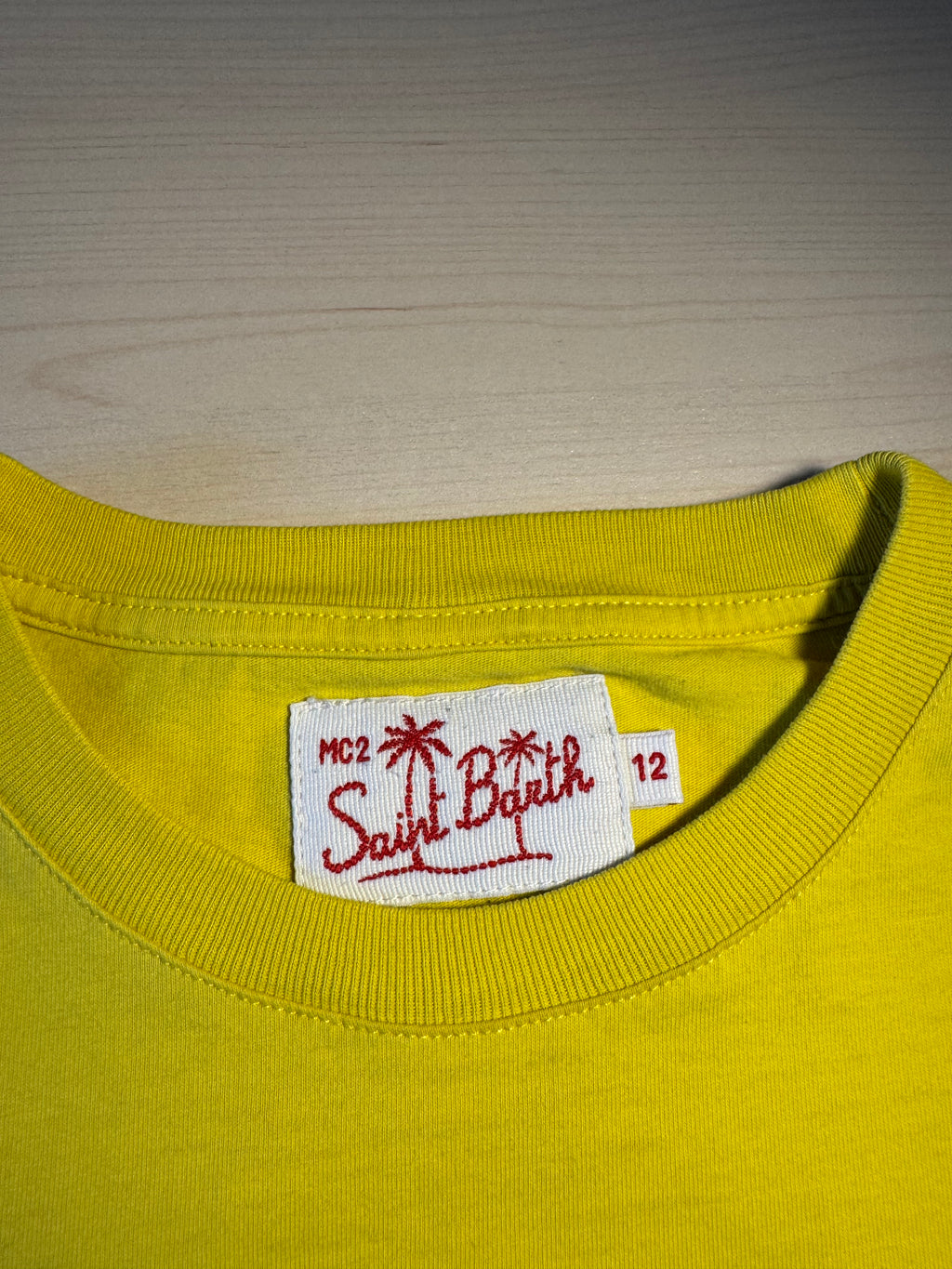 Maglia Saint Barth "Moto Club” gialla