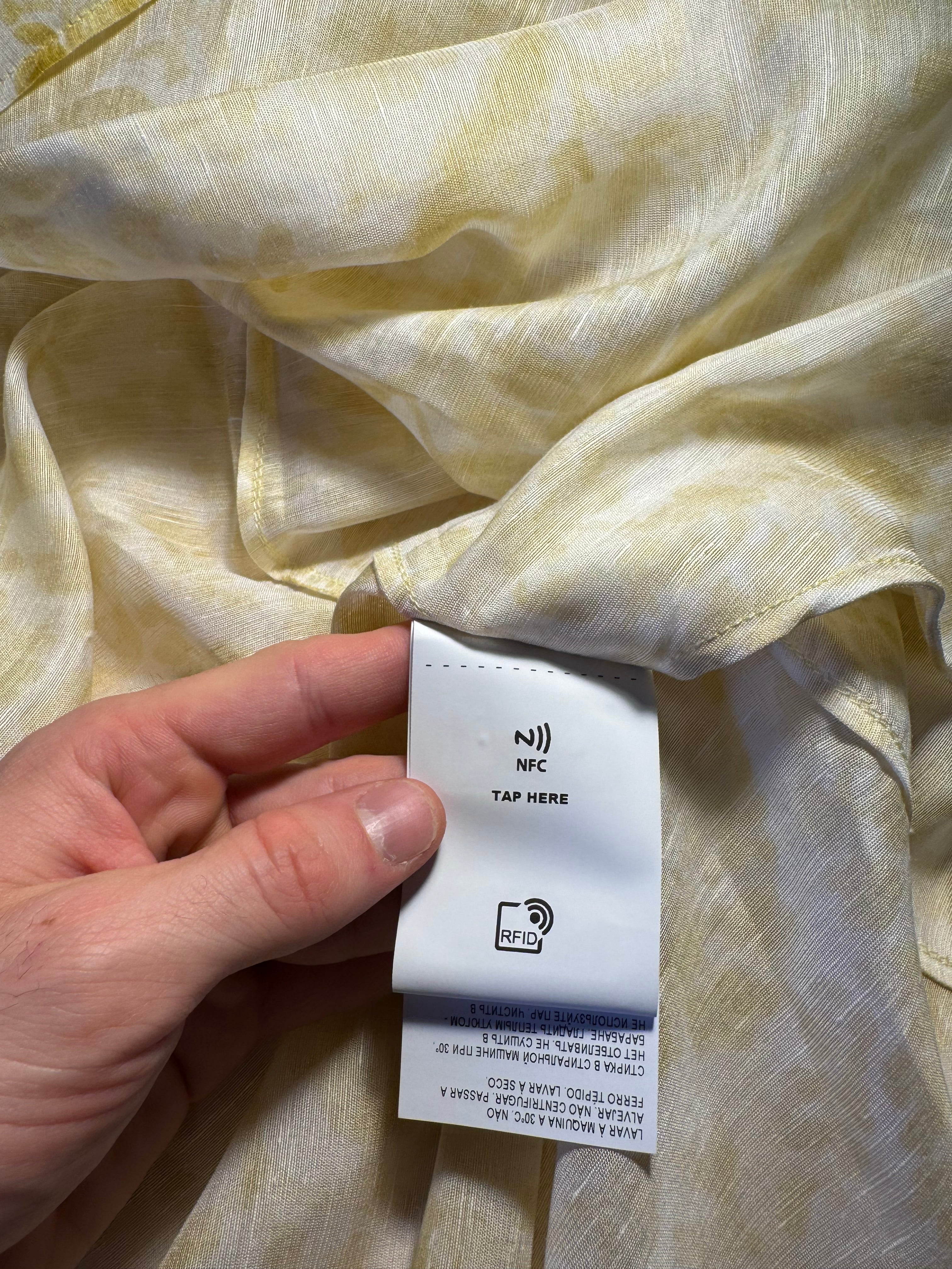 Vestito Golden Goose lino stampa floreale