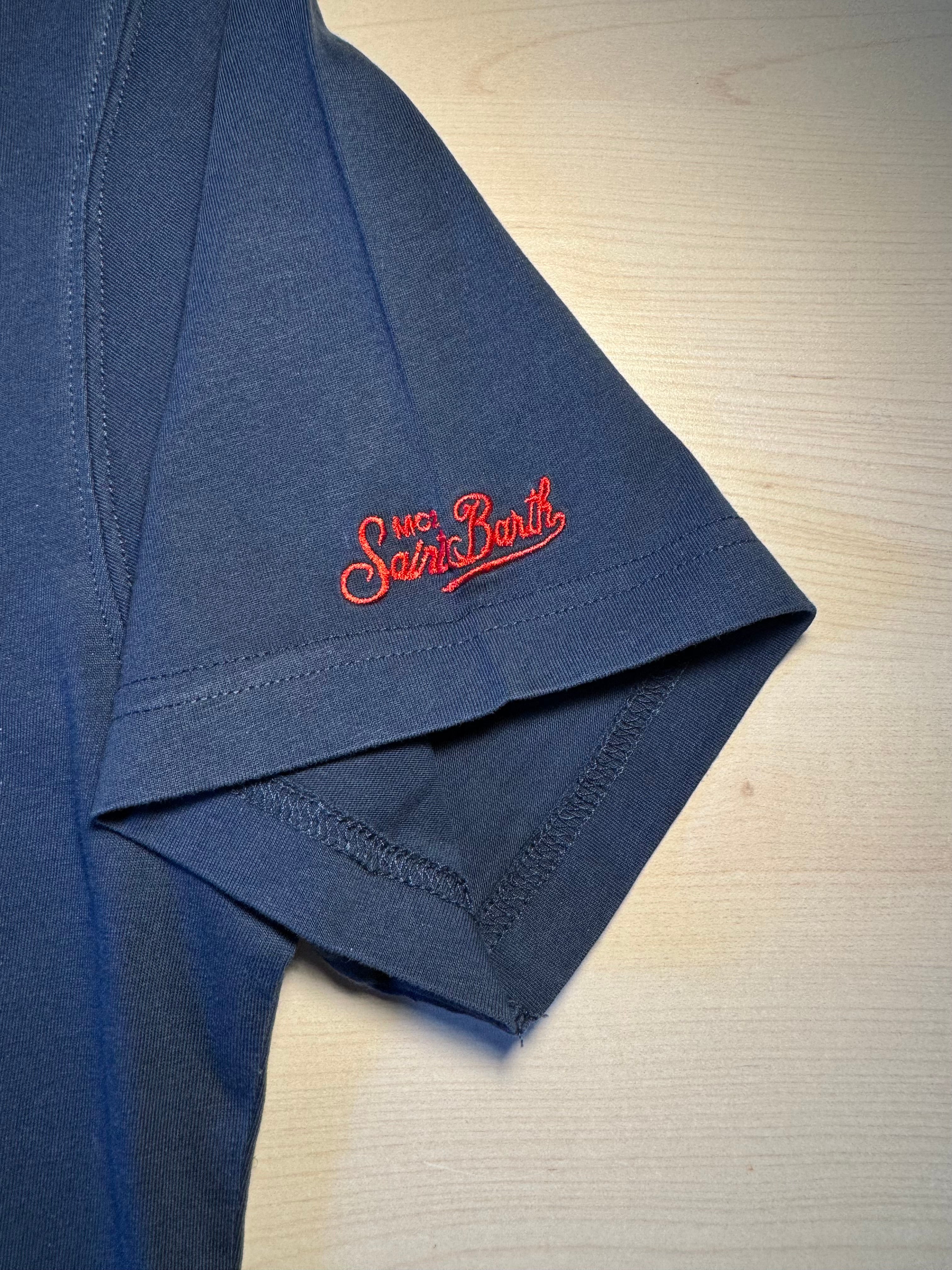 Maglia Saint Barth "Old Fashioned" blu