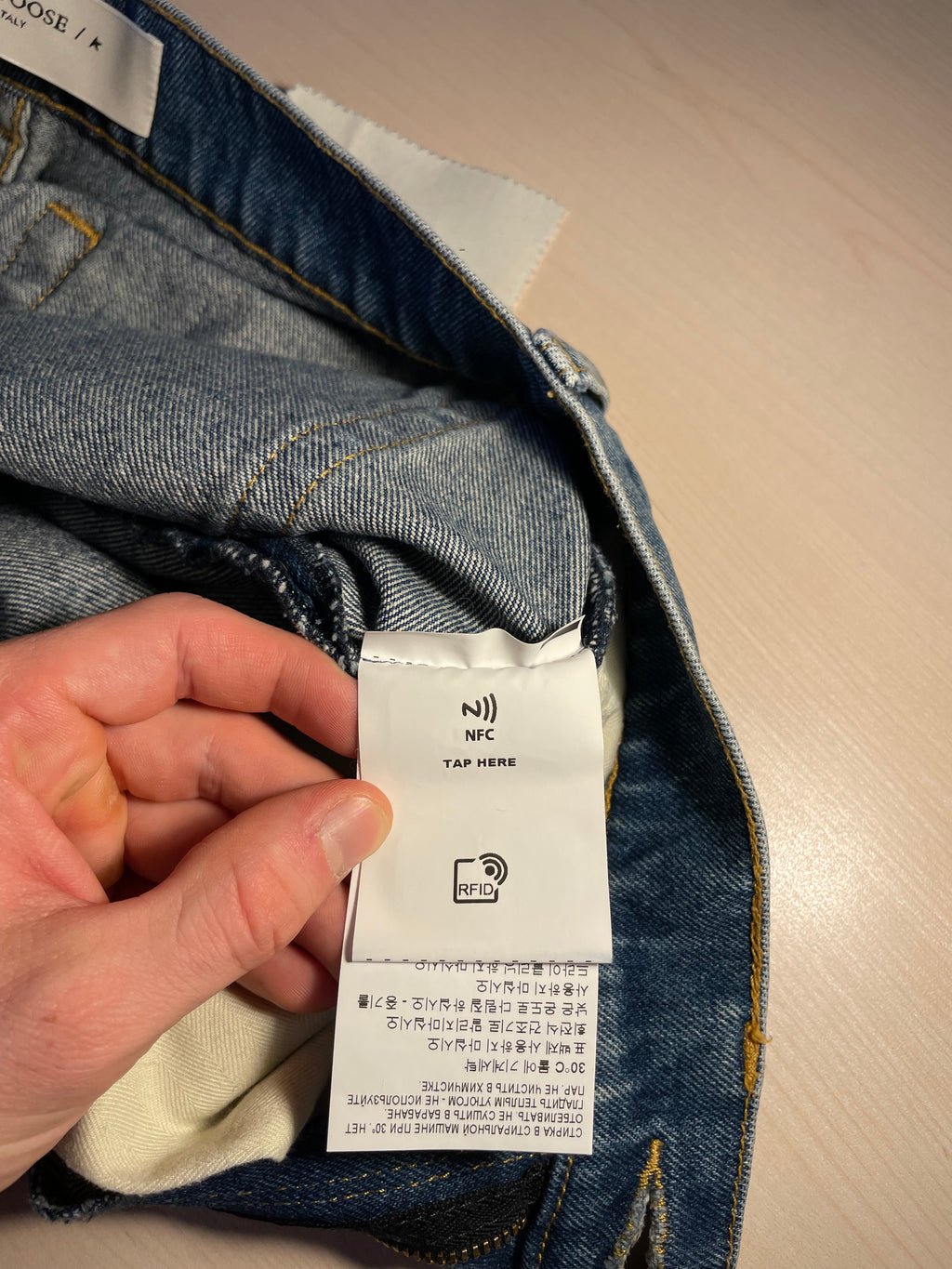 Jeans Golden Goose con patch
