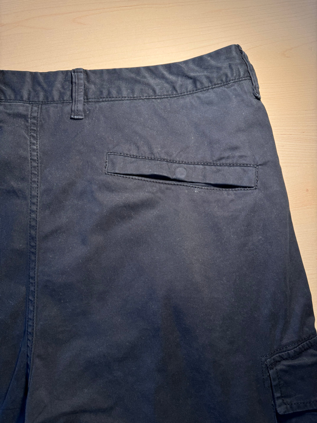 Pantaloni Stone Island cargo blu