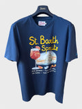 Maglia Saint Barth "St. Barth Spritz" blu