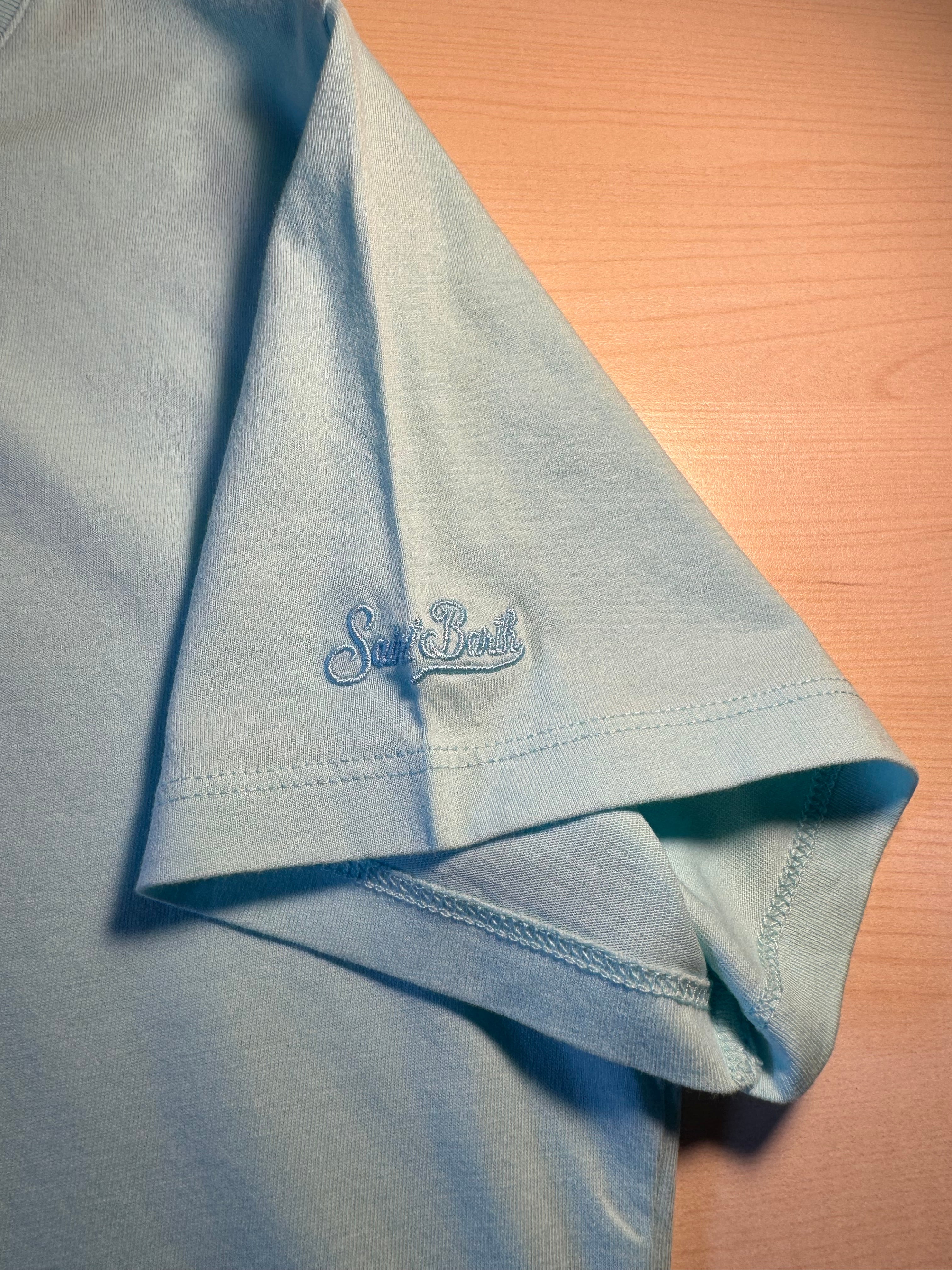 Maglia Saint Barth "Capri Addicted” azzurra