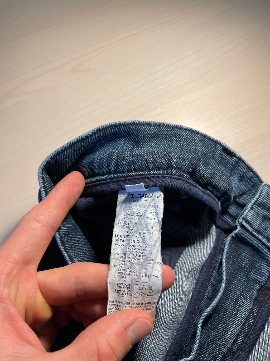 Jeans Dolce e Gabbana Denim Slim blu
